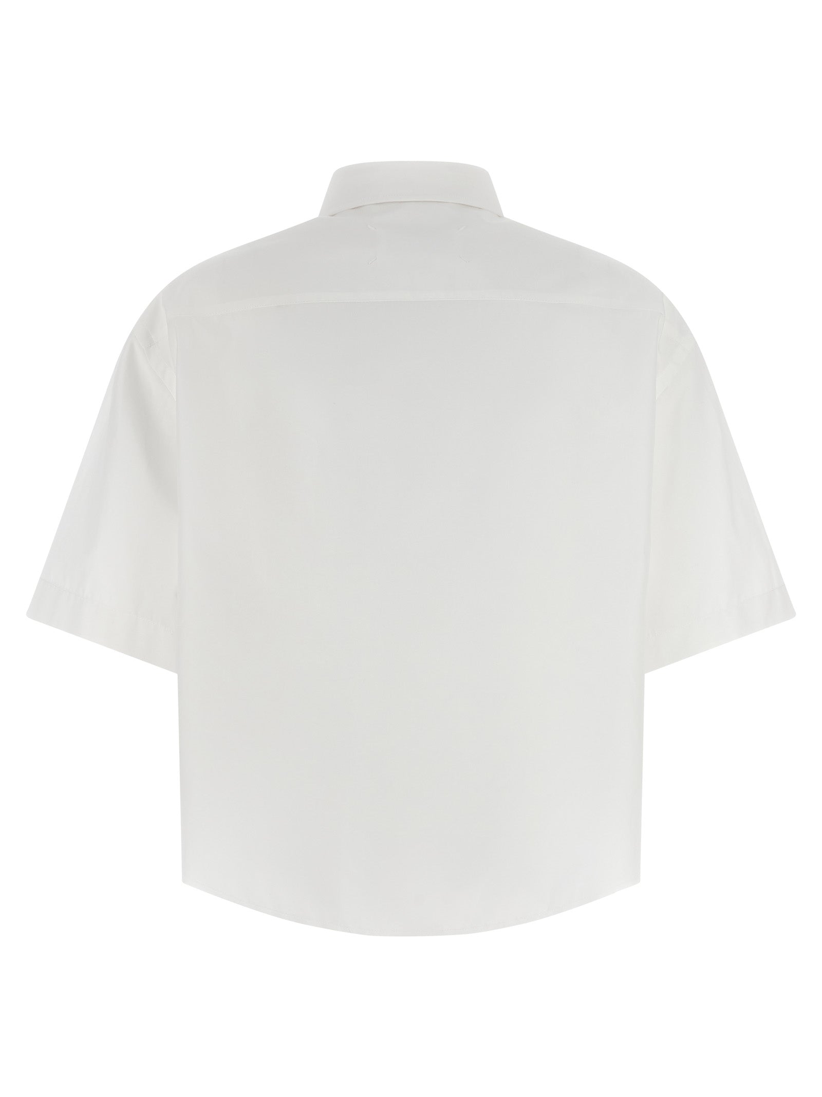 Maison Margiela Weiße Baumwollbluse