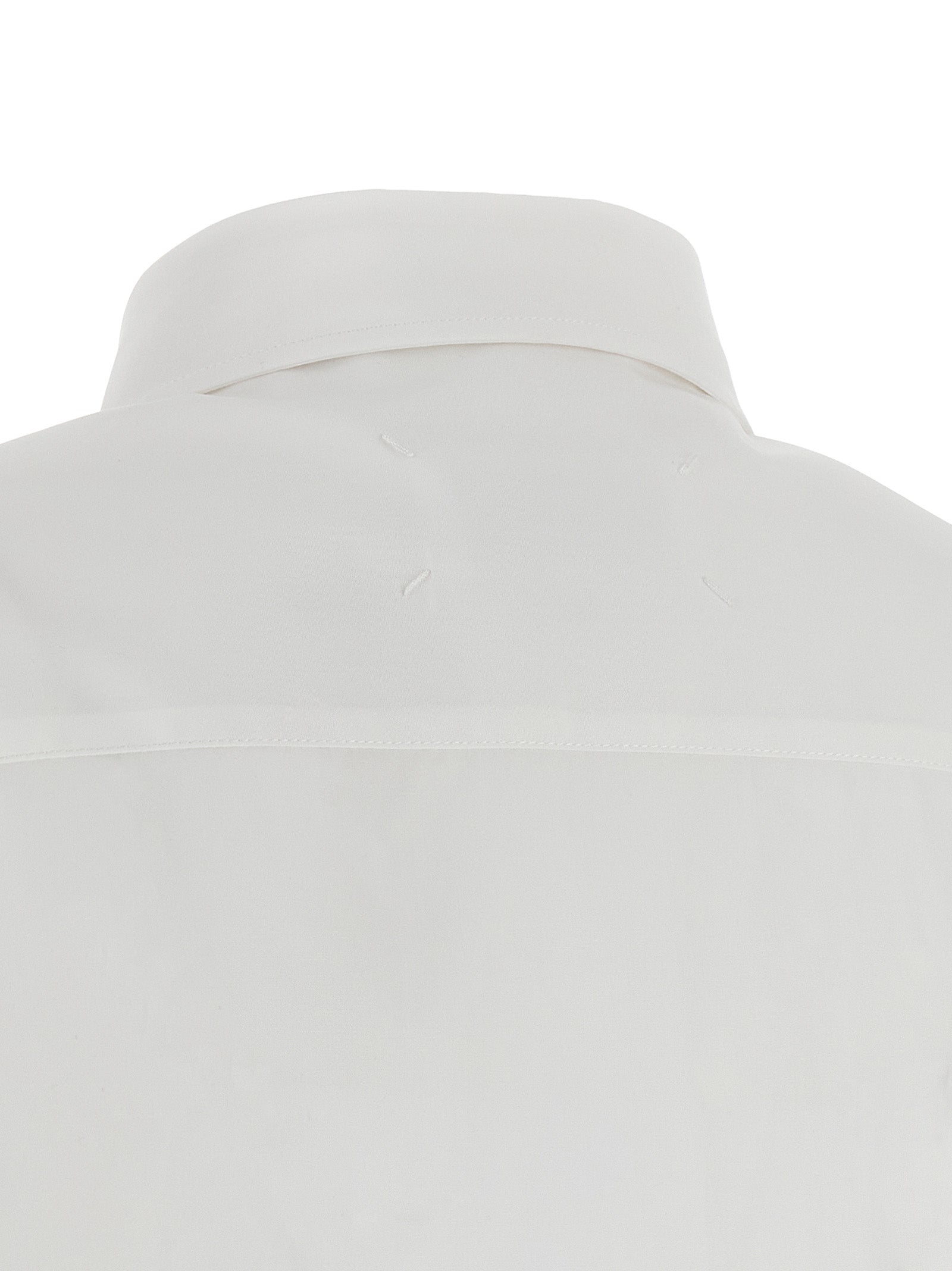 Maison Margiela Weiße Baumwollbluse
