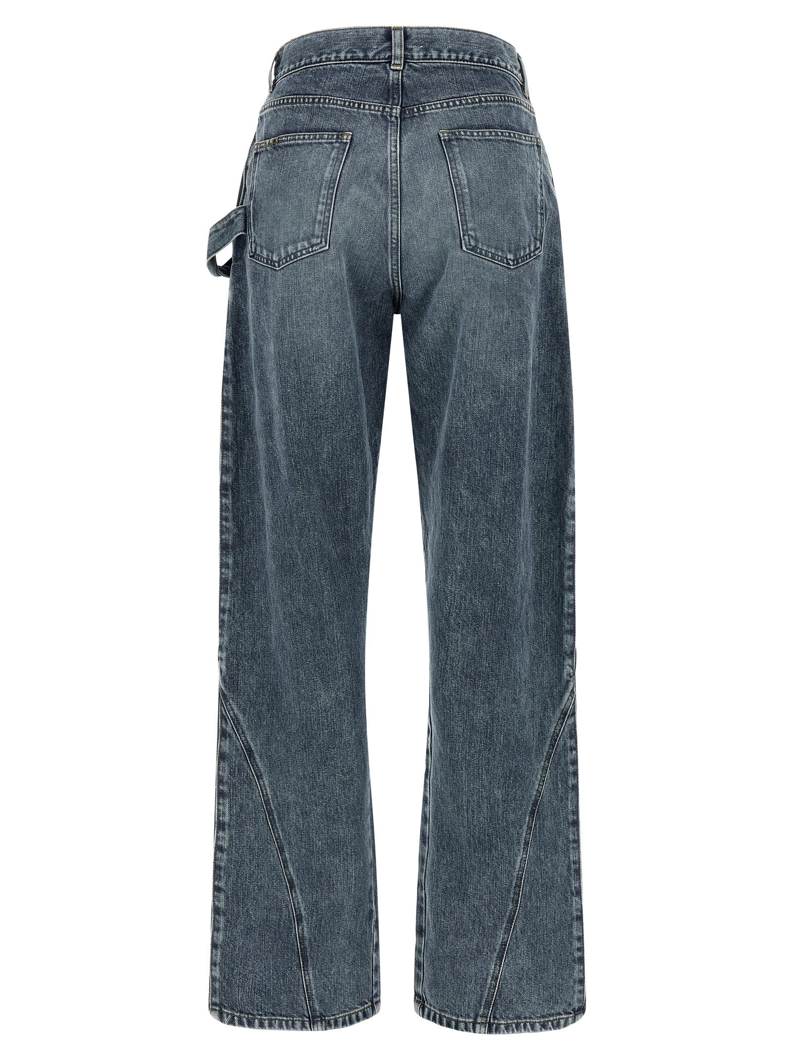 J.W.Anderson Blaue Baumwolljeans Denim