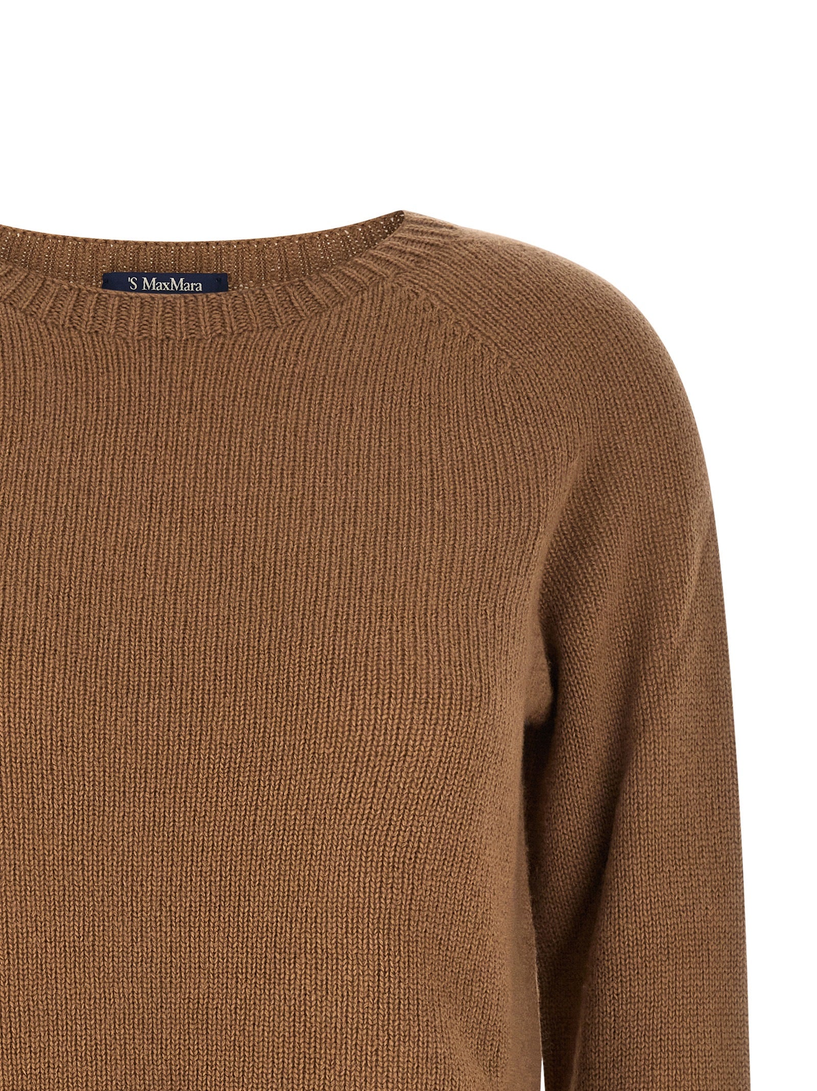'S Max Mara Brauner Wollcardigan