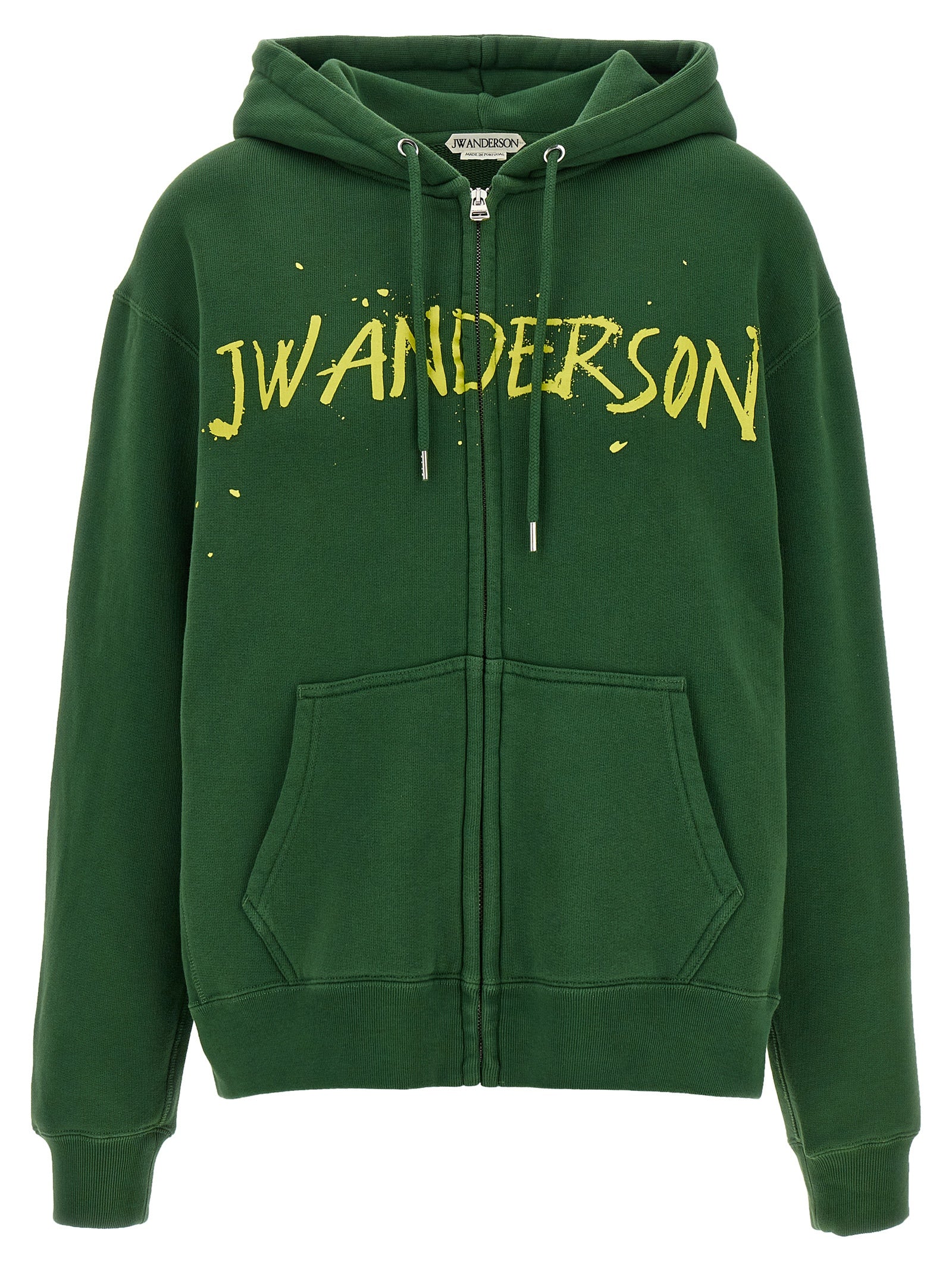 J.W.Anderson Zweifarbige Baumwollkapuzenjacke