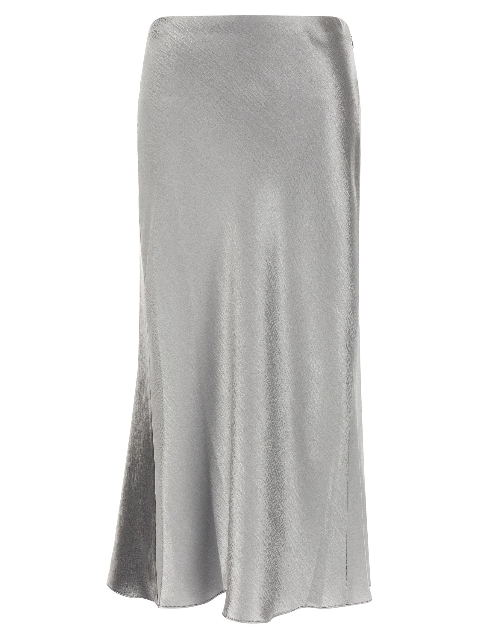 Tory Burch Grauer Midirock aus Polyester