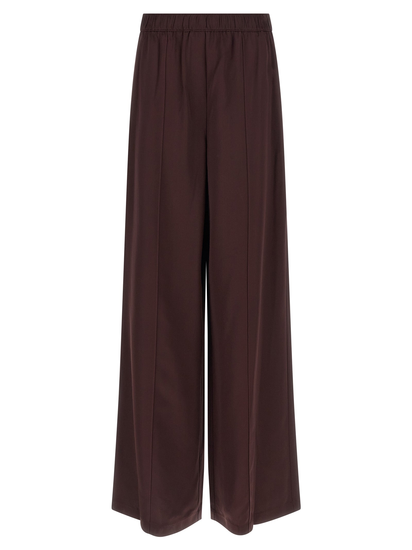 Tory Burch Bordeaux Viskose Freizeithose