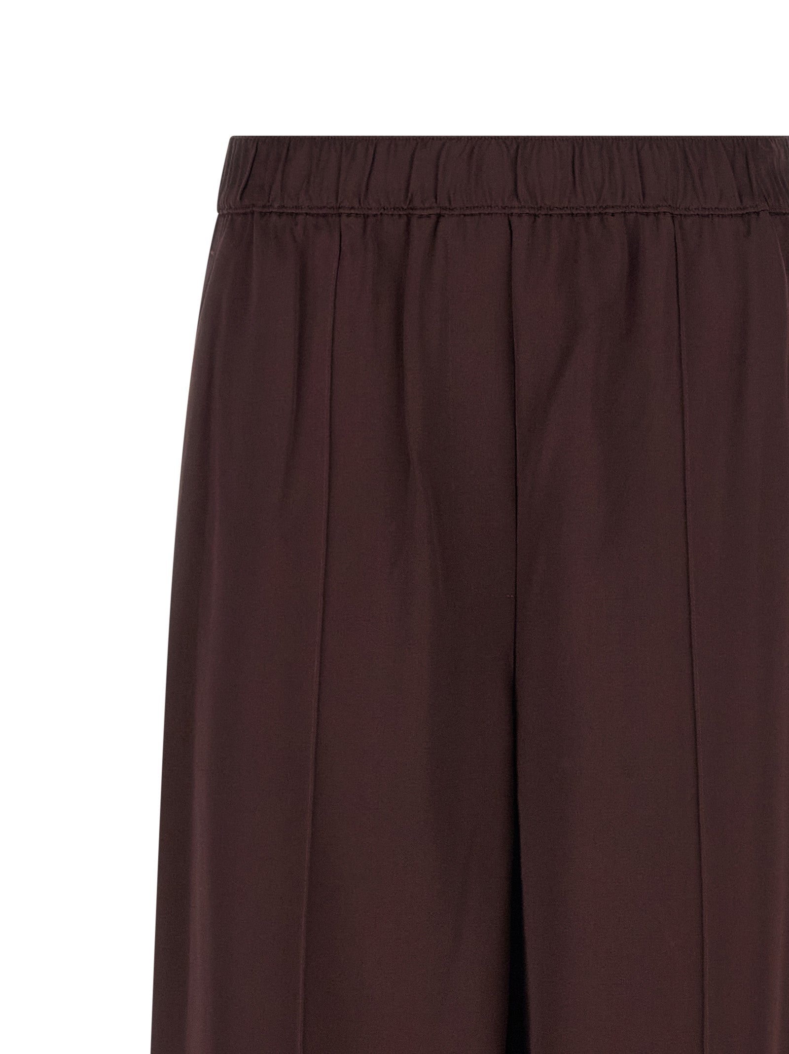 Tory Burch Bordeaux Viskose Freizeithose
