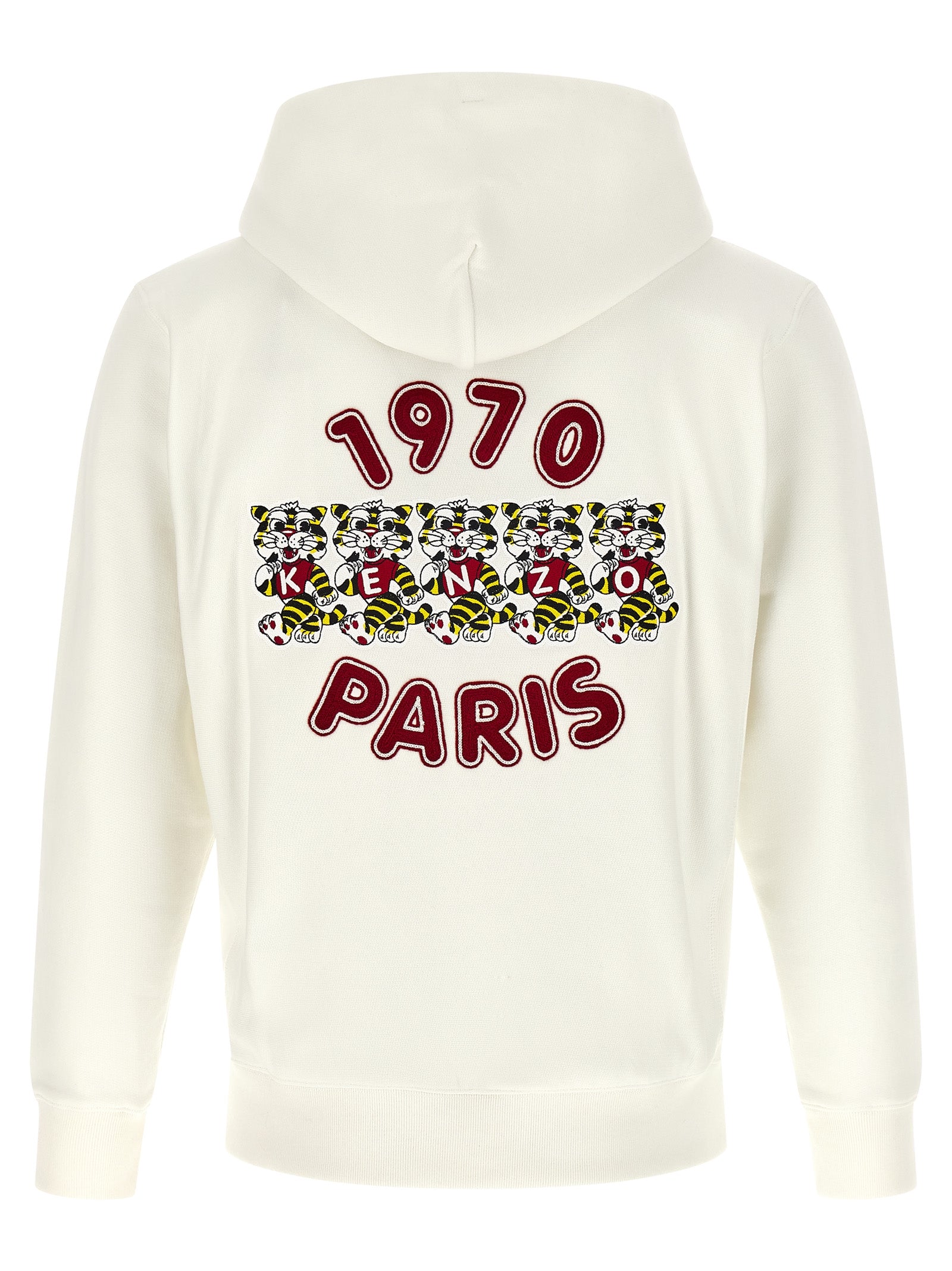 Kenzo Weißes Baumwoll-Sweatshirt