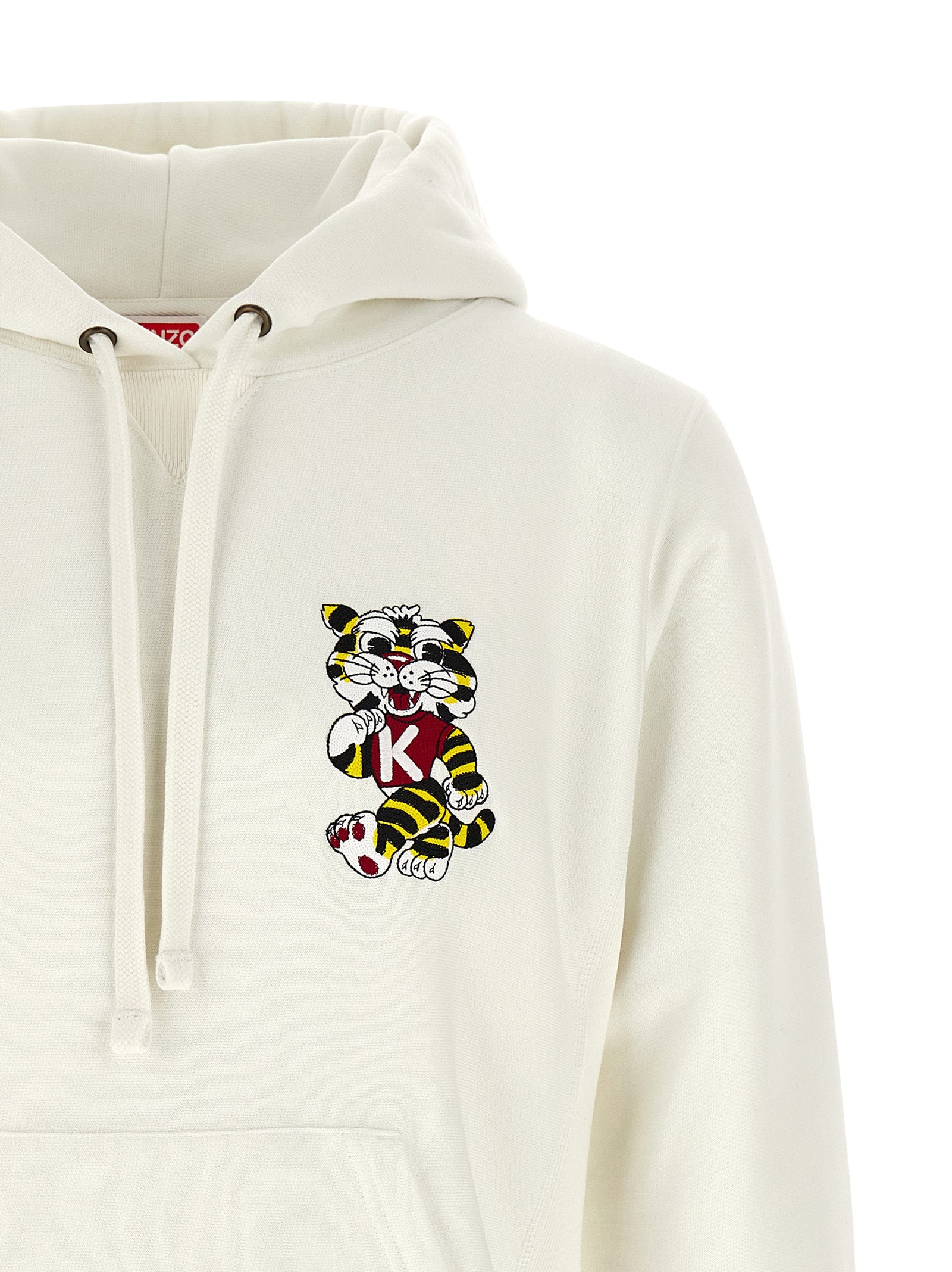 Kenzo Weißes Baumwoll-Sweatshirt