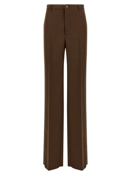 Gucci Braune Hose aus Polyester