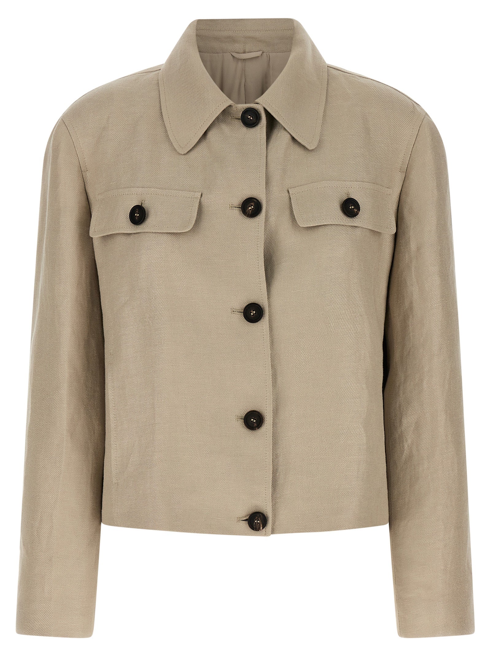 Brunello Cucinelli Beige Leinenblazer