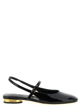 Tod's Schwarze Ballerinas aus Kalbsleder