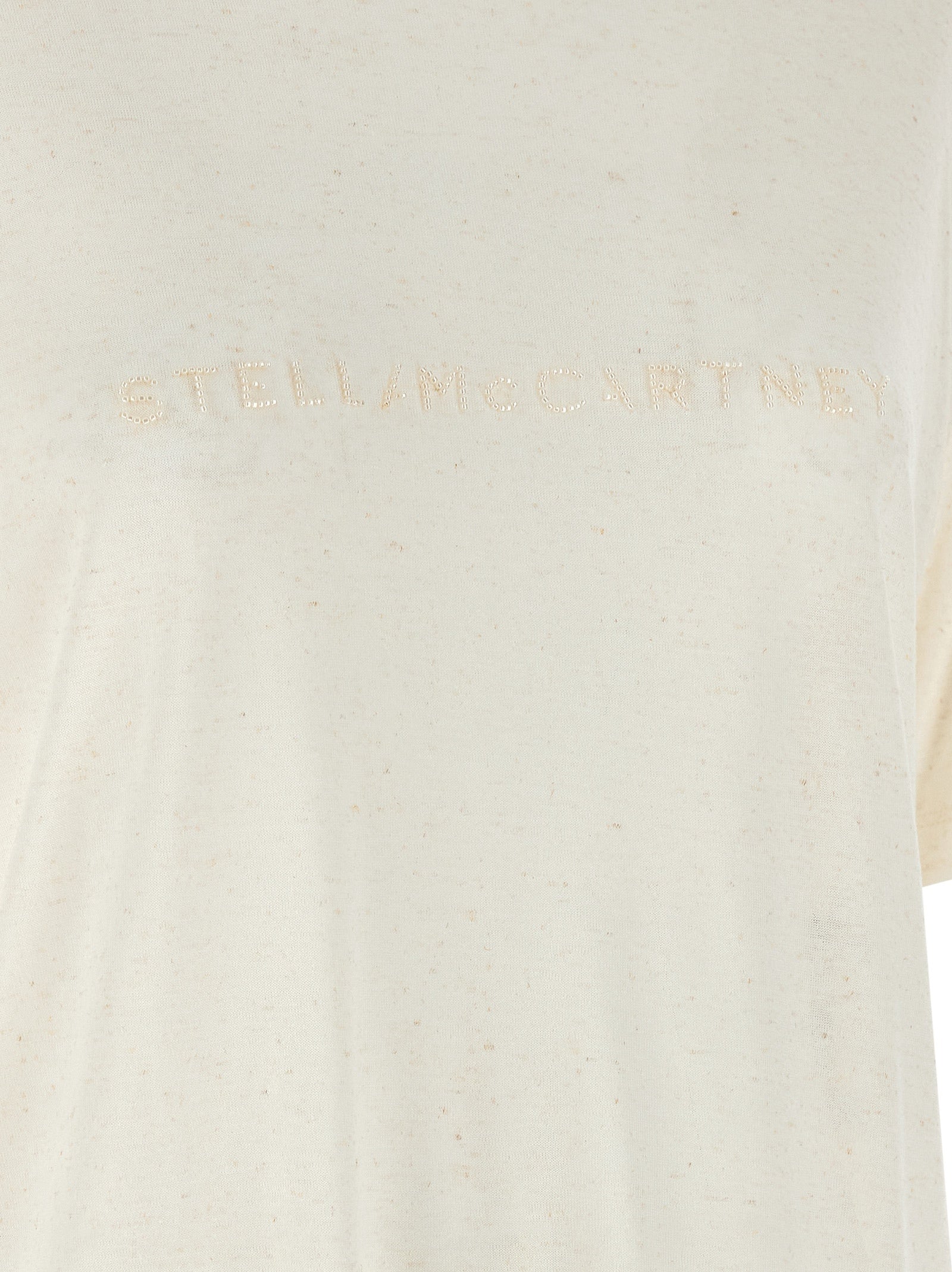 Stella McCartney Weißes Viskose-T-Shirt