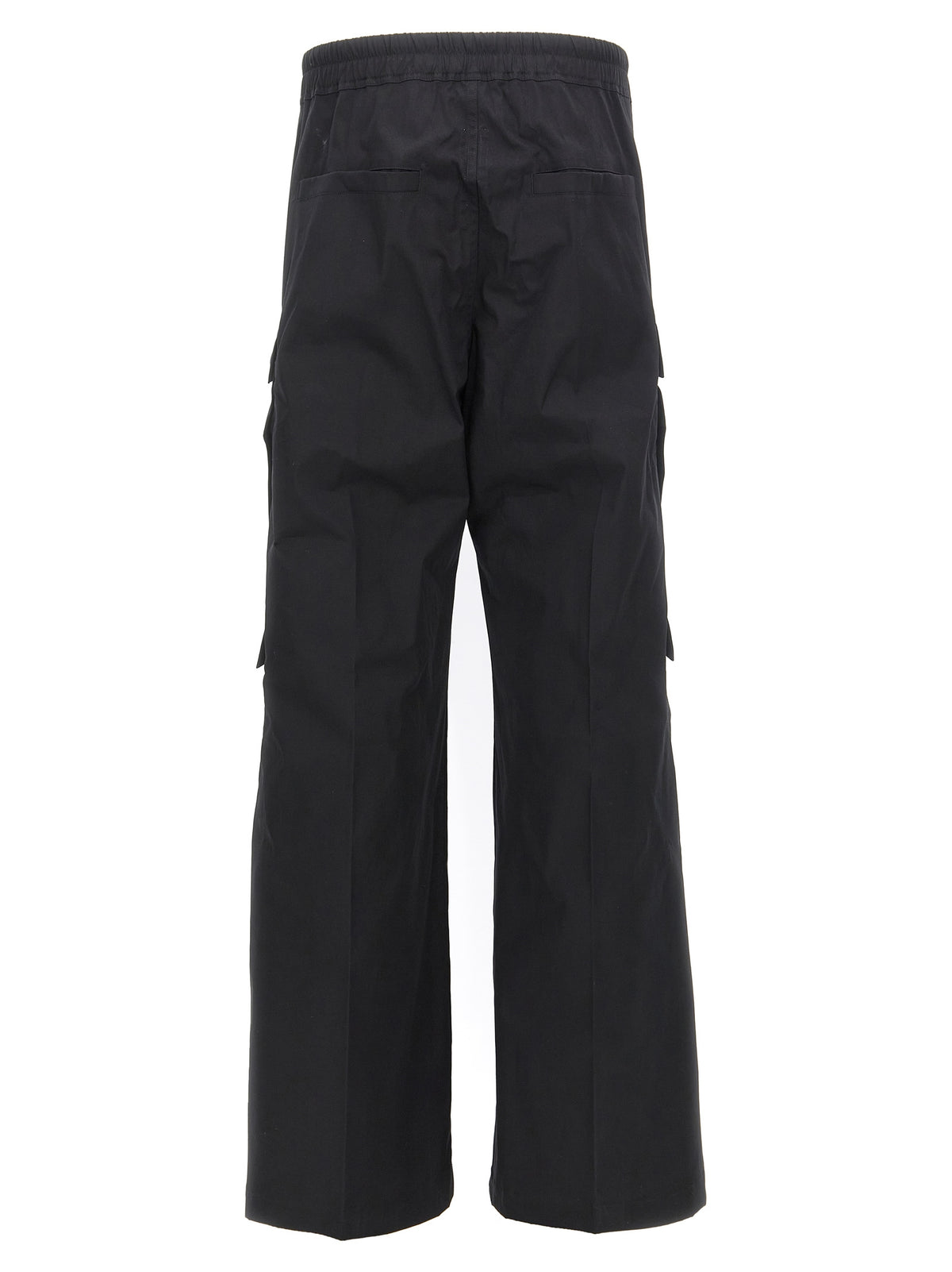Rick Owens Schwarze Cargo-Hose aus Baumwolle