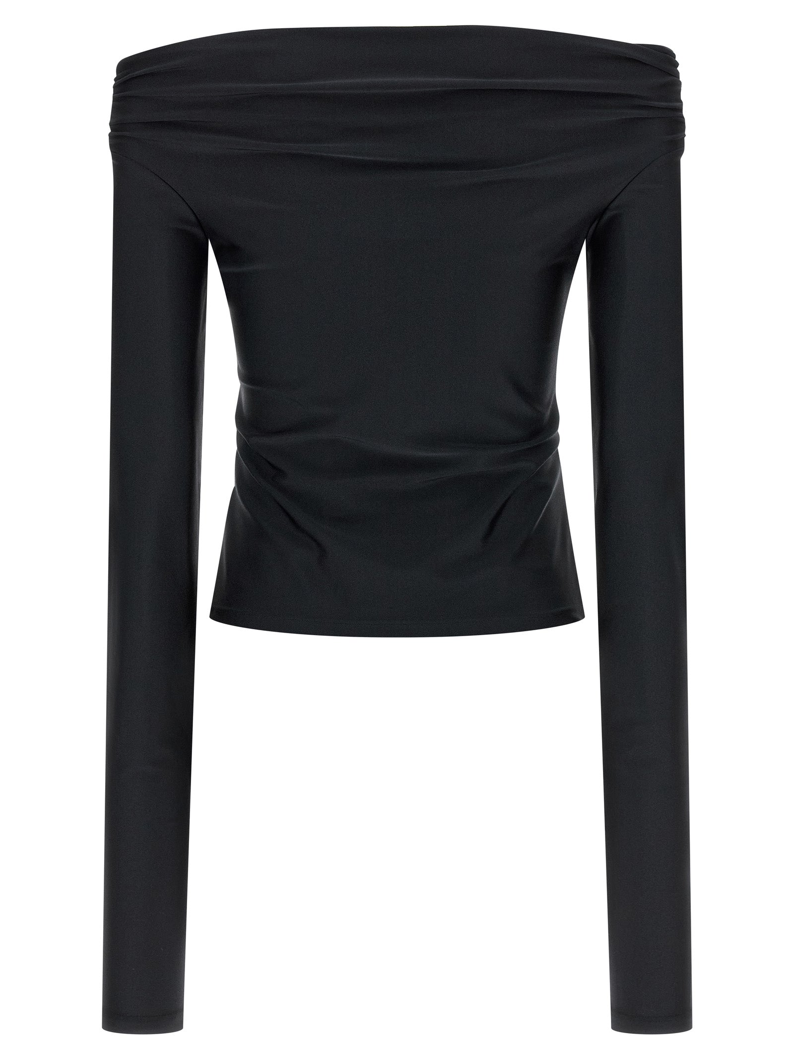 The Andamane Schwarze Polyamid-Tanktops