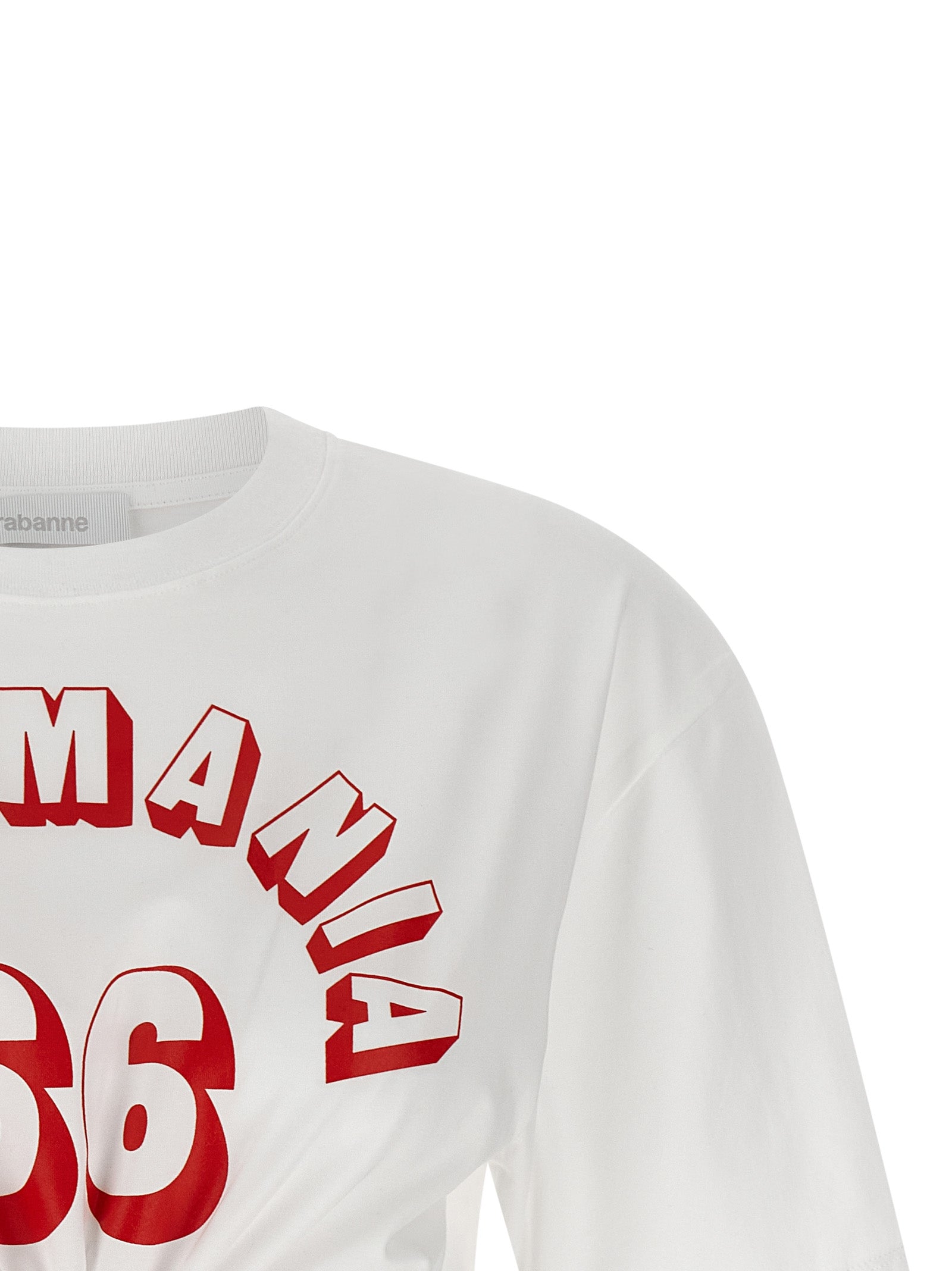 Paco Rabanne Weißes Baumwoll-T-Shirt