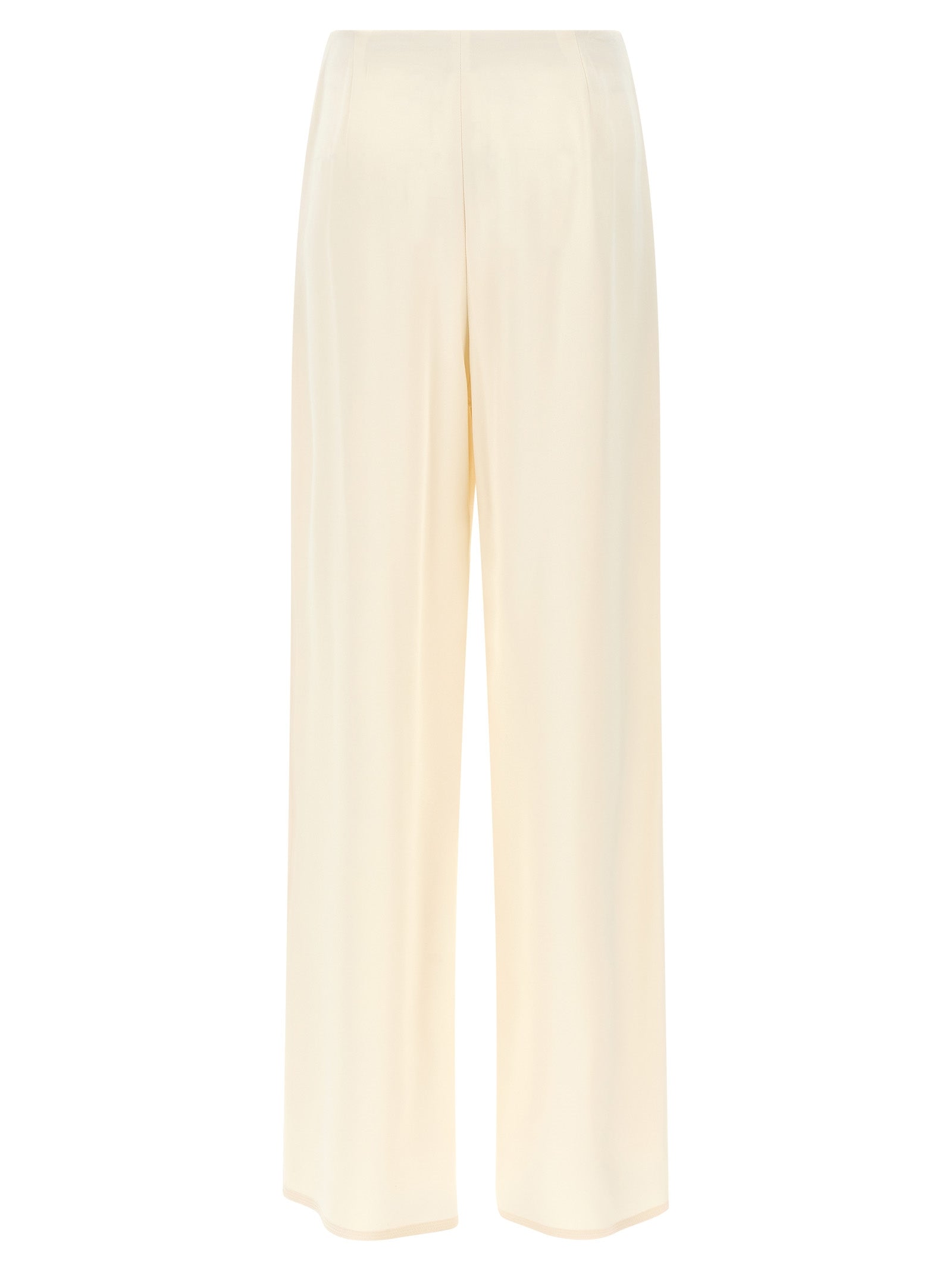 Max Mara Weiße Seidenhose für den Alltag
