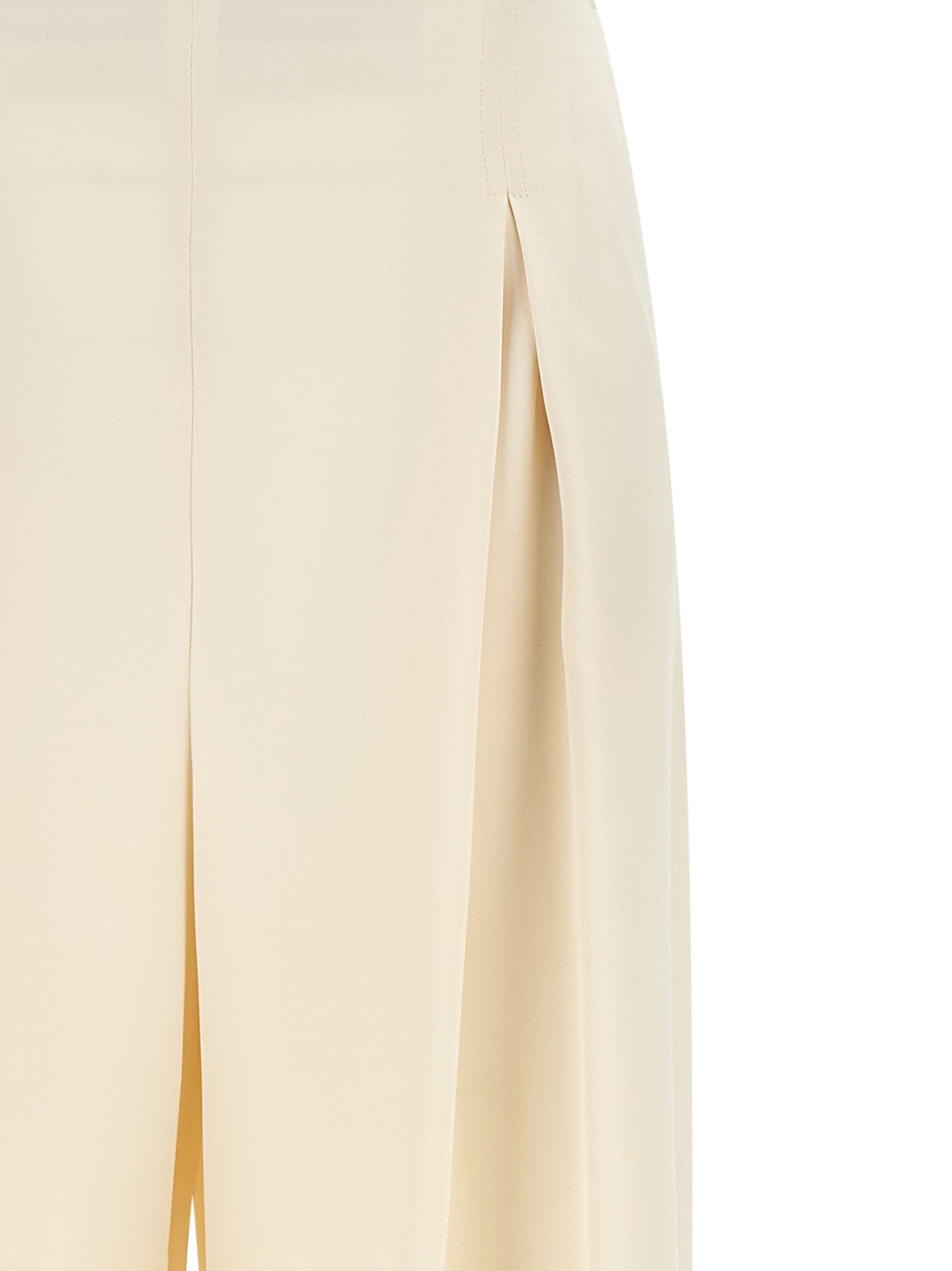 Max Mara Weiße Seidenhose für den Alltag