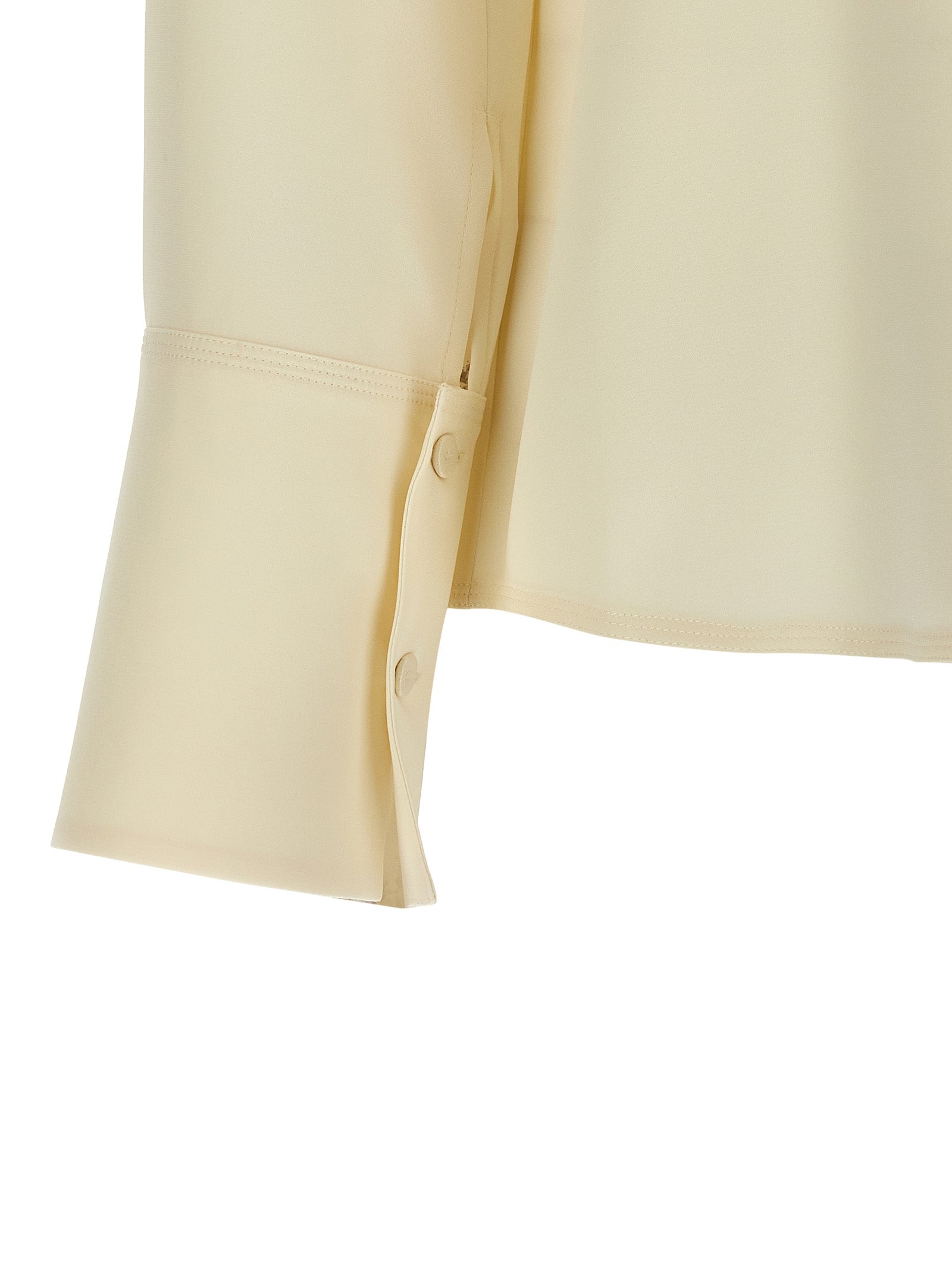 Max Mara Seidenbluse in Weiß