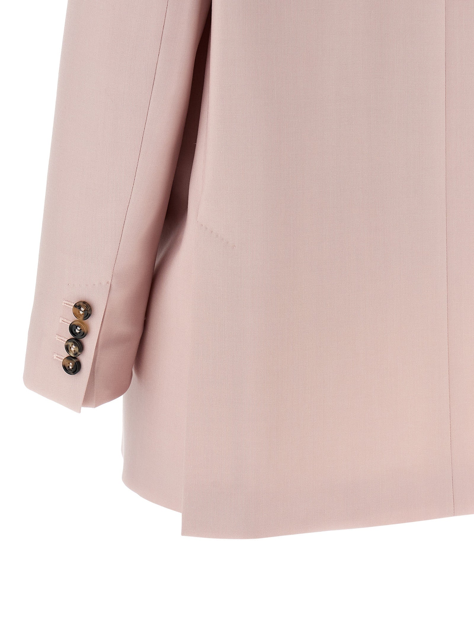 Max Mara Mehrfarbiger Blazer aus reiner Schurwolle