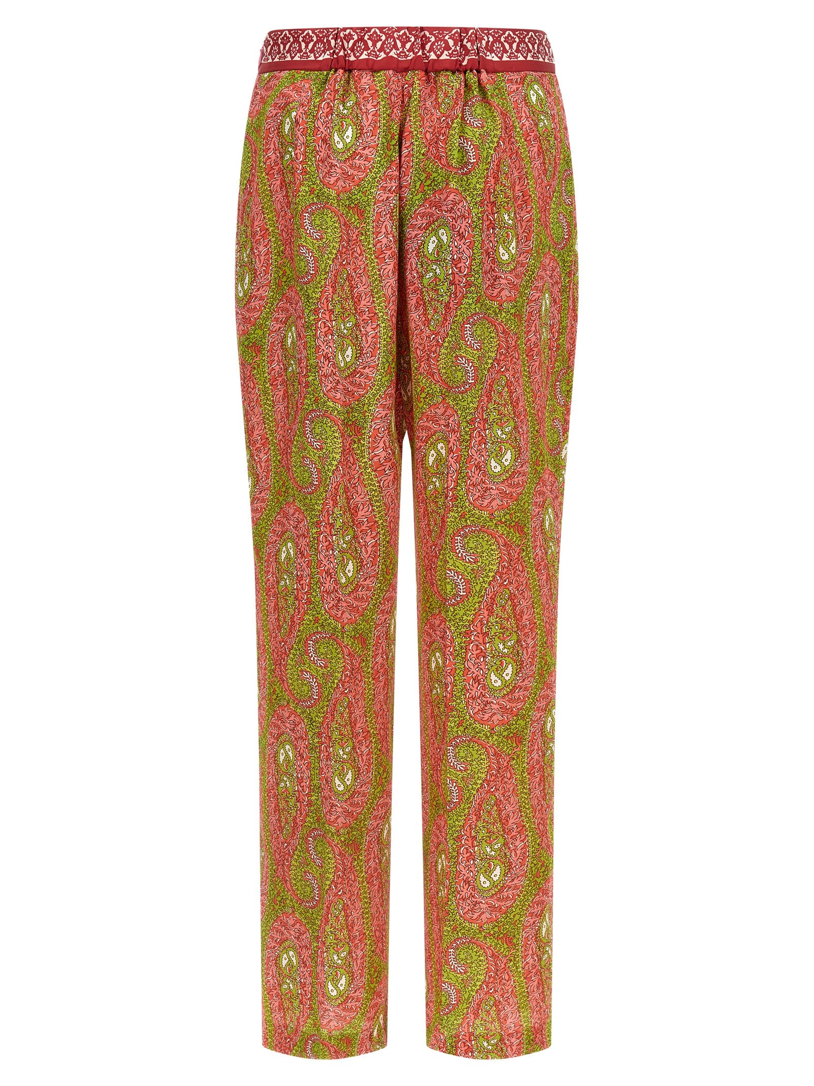 Etro Mehrfarbige Hose aus Polyester