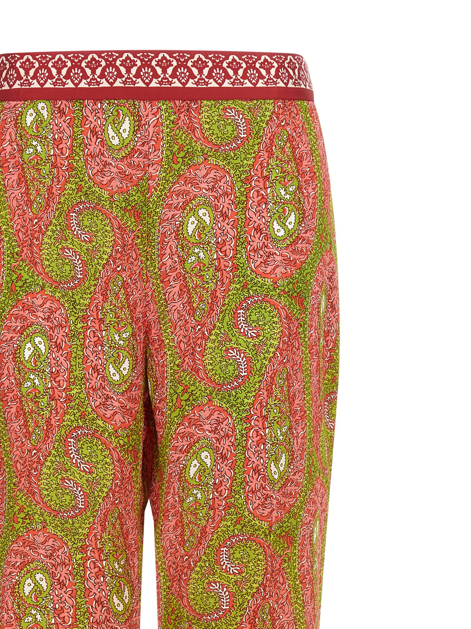 Etro Mehrfarbige Hose aus Polyester