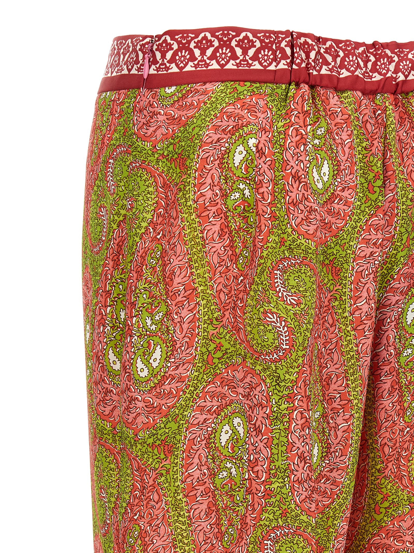 Etro Mehrfarbige Hose aus Polyester
