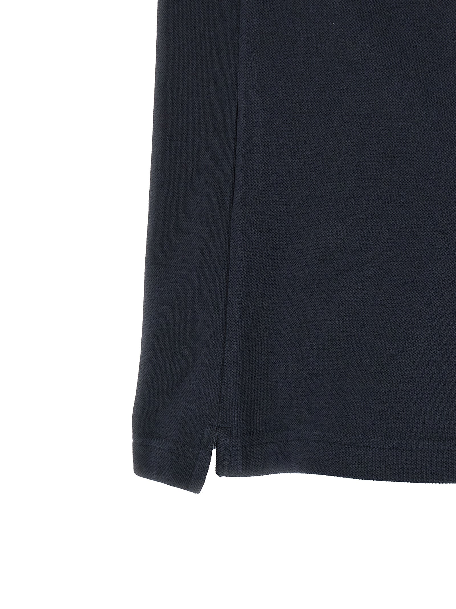 Etro Blaues Baumwoll-Polohemd