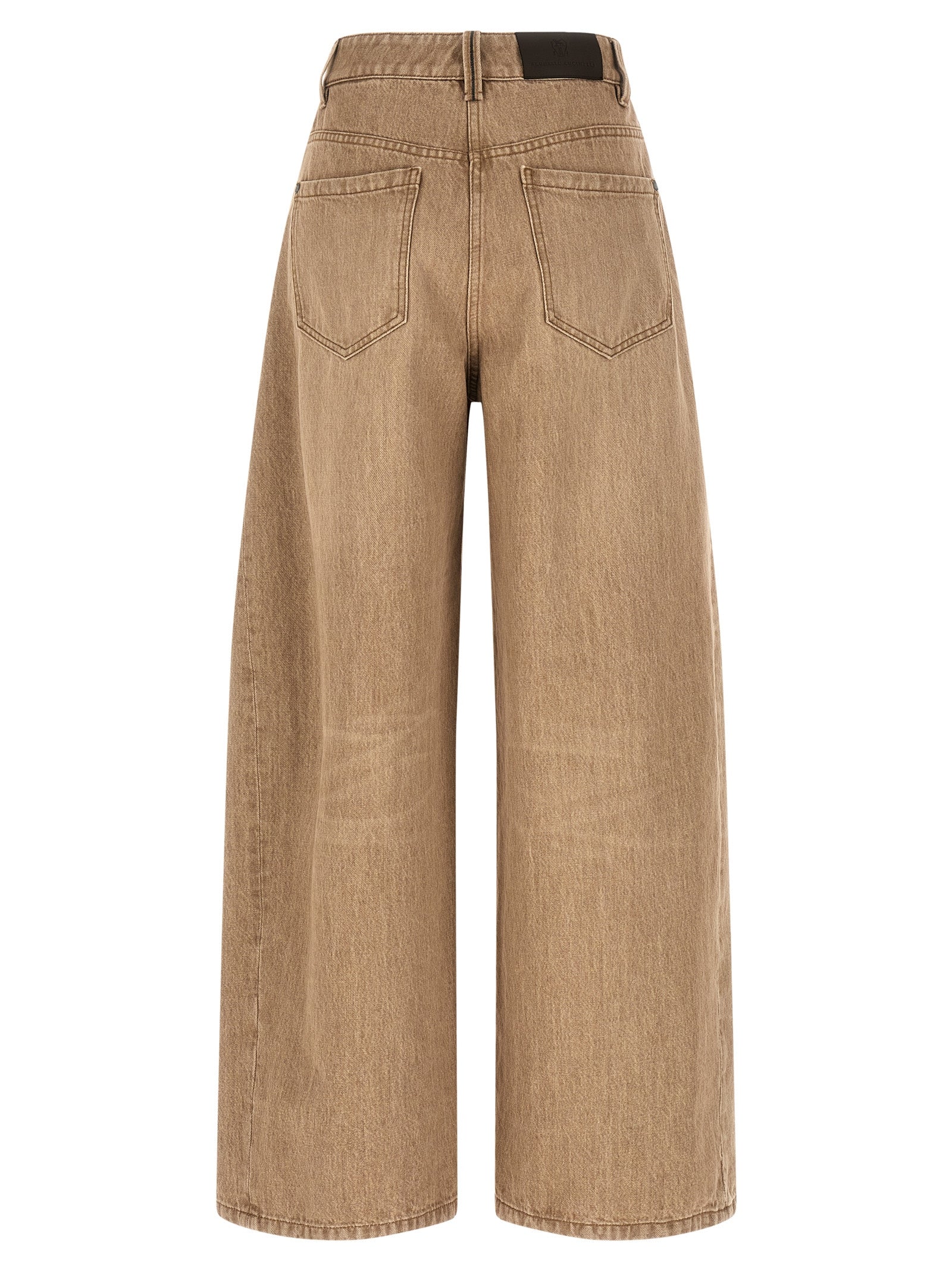 Brunello Cucinelli Beige Baumwolljeans Denim
