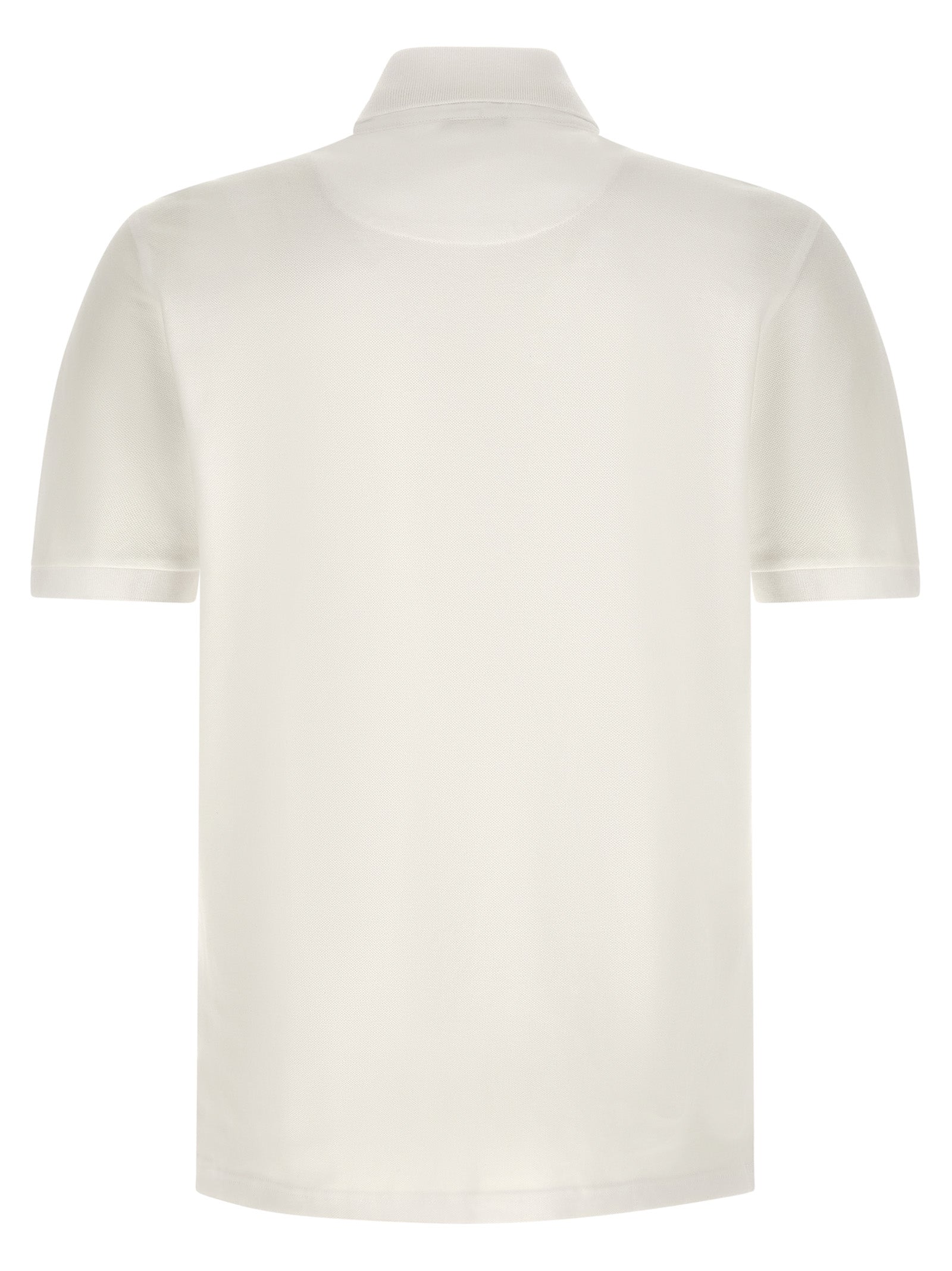 Etro Weißes Poloshirt aus Baumwolle