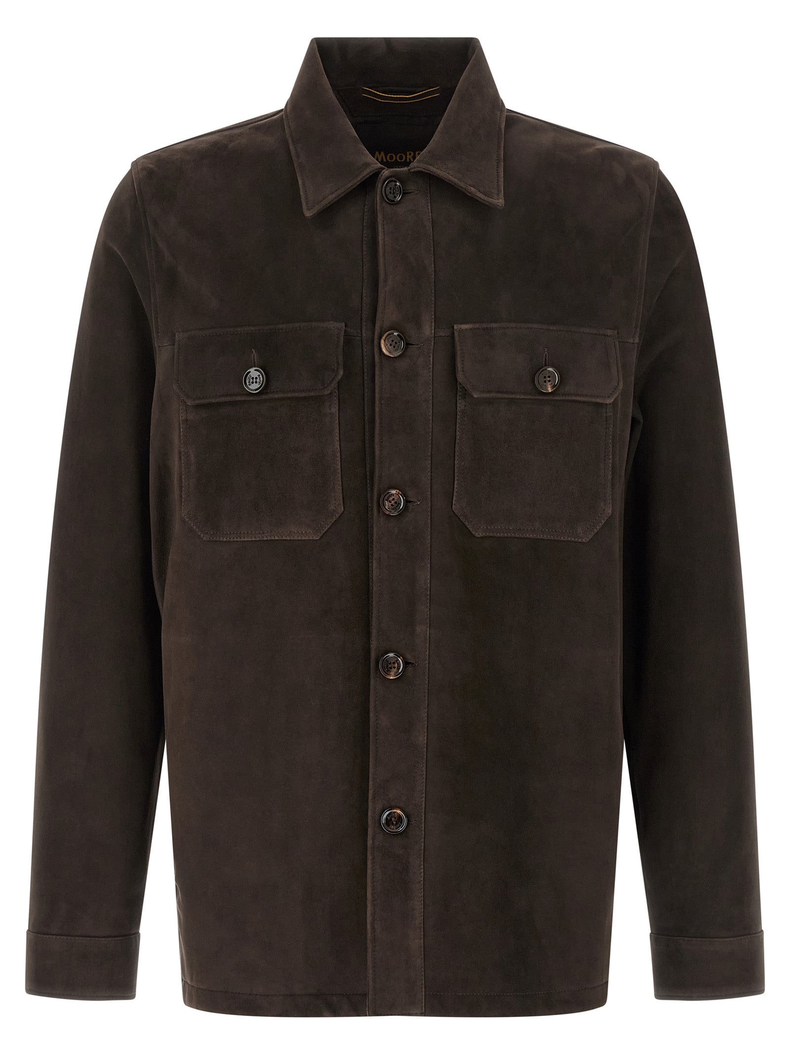 MooRER Braune Lammlederjacke