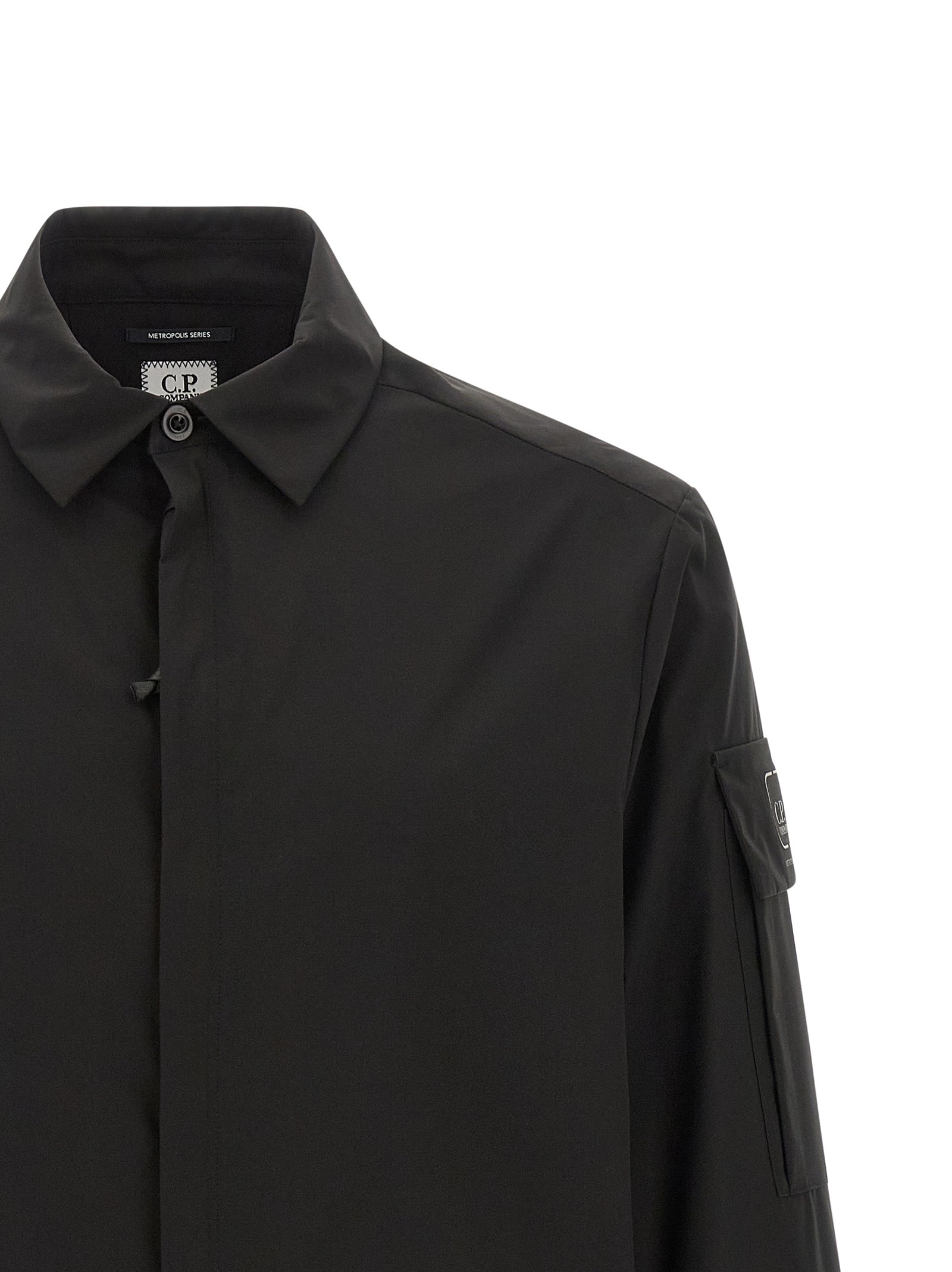 C.P. Company Schwarze Bluse aus Polyester