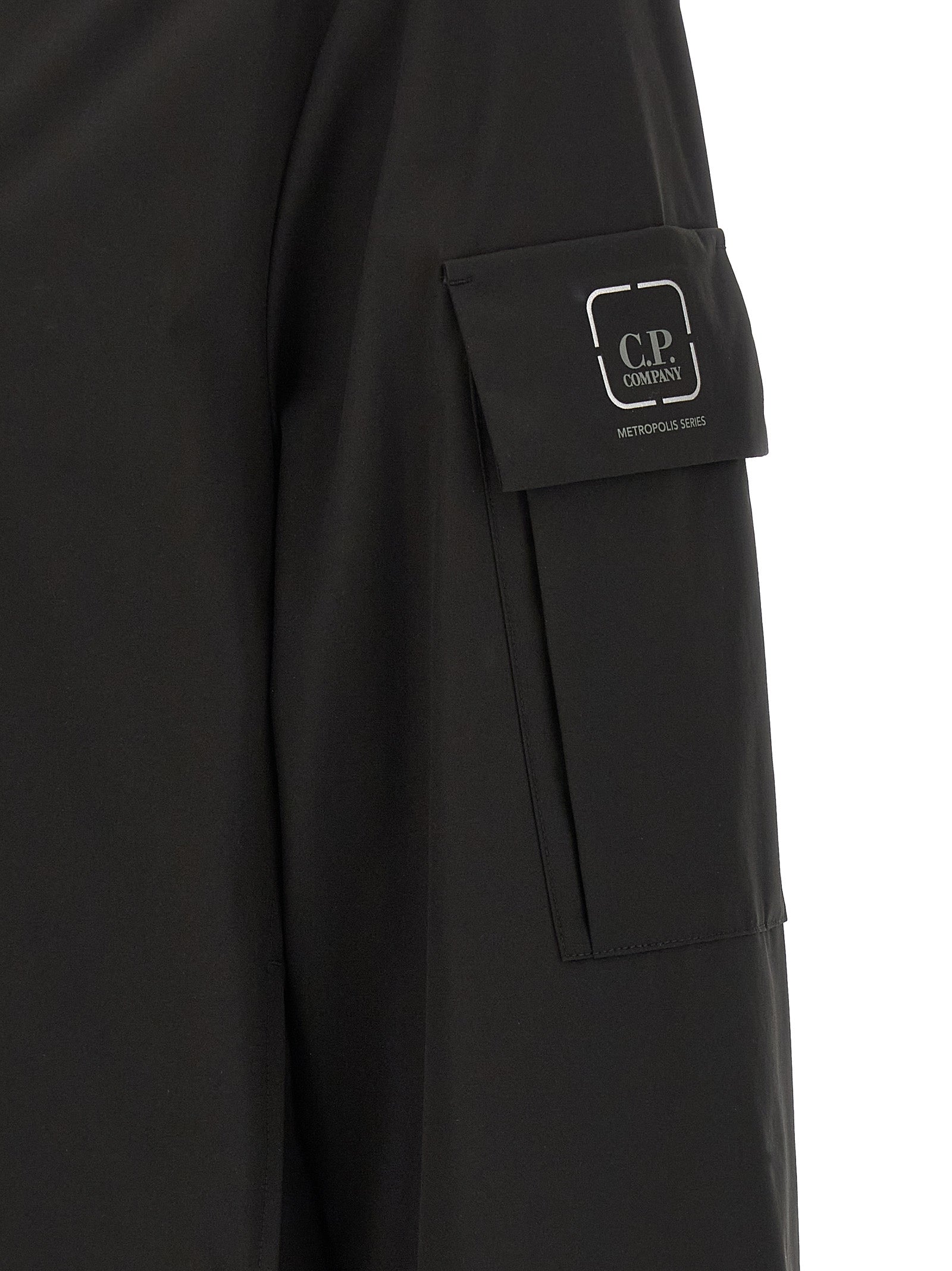 C.P. Company Schwarze Bluse aus Polyester