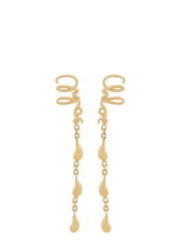 Chloé Ohrringe aus Goldmessing