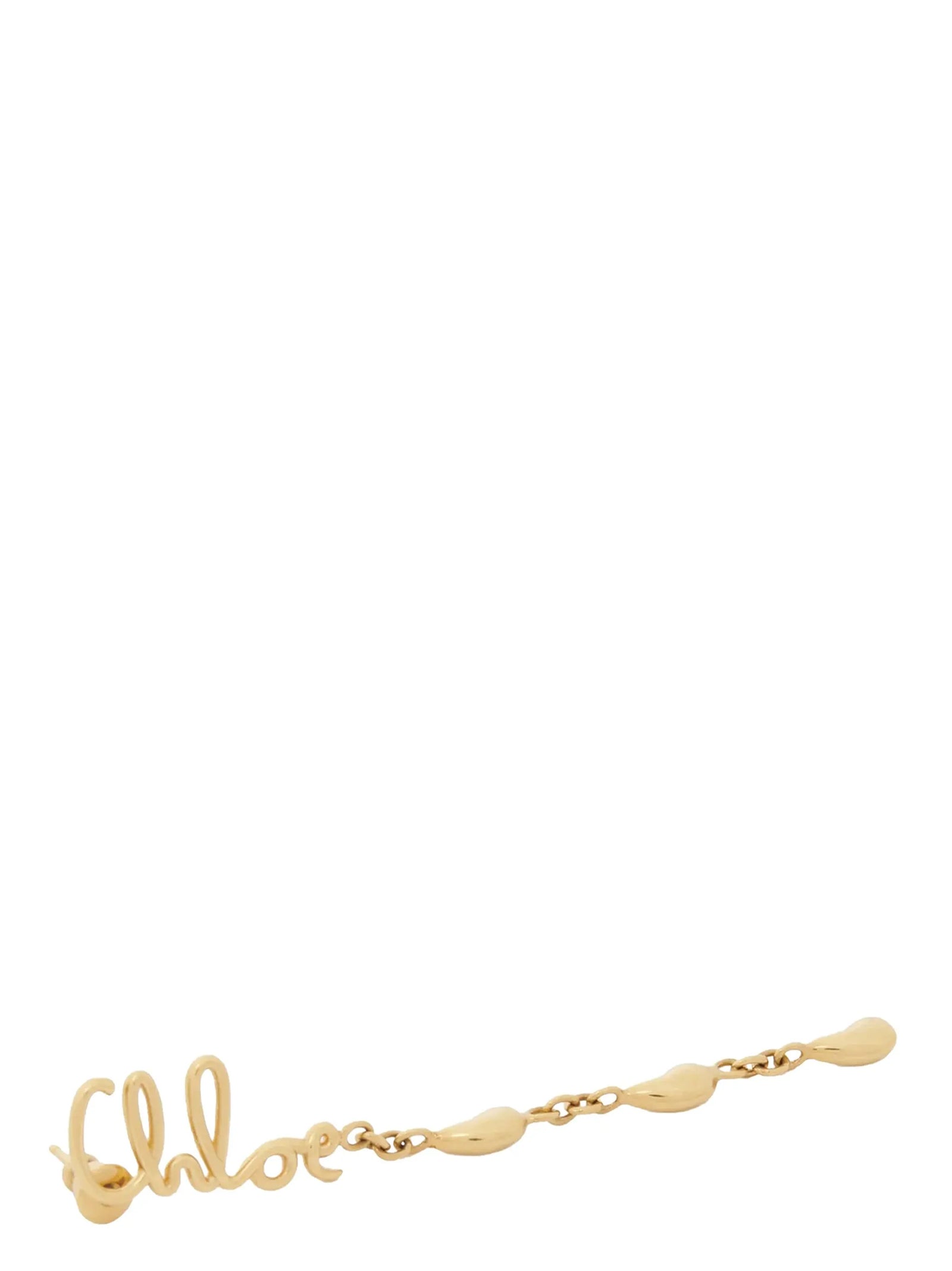 Chloé Ohrringe aus Goldmessing