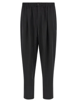 Y-3 Schwarze Freizeithose aus Polyester