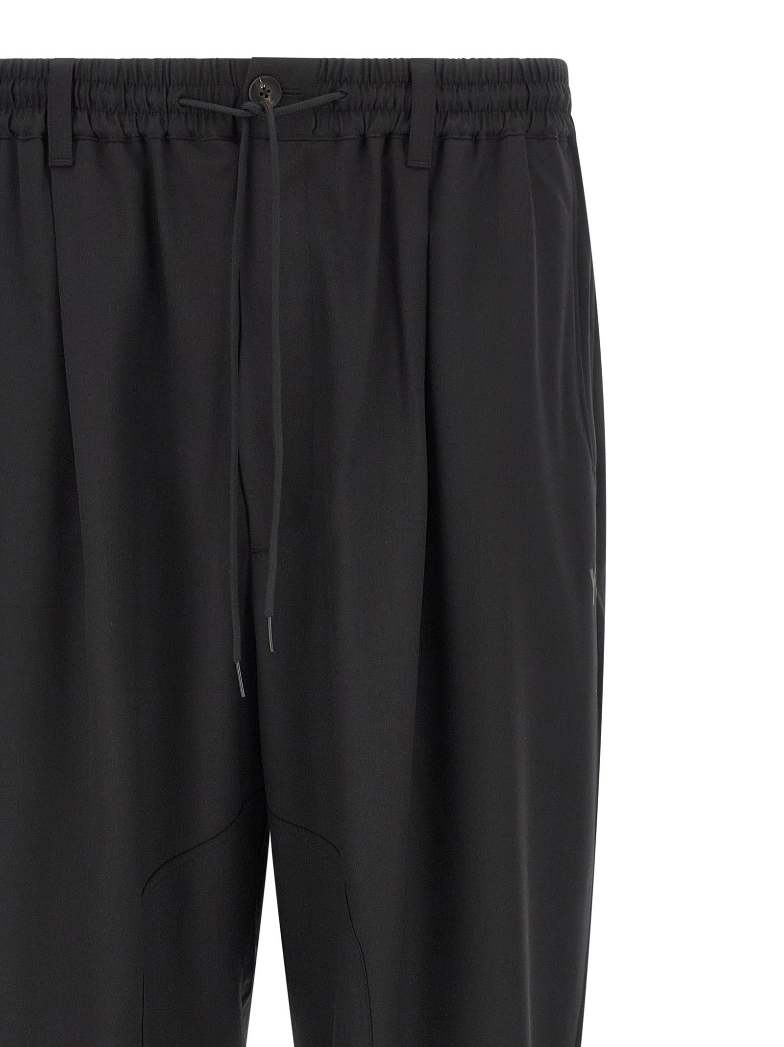Y-3 Schwarze Freizeithose aus Polyester