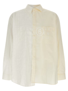 MM6 Maison Margiela Mehrfarbige Baumwollbluse