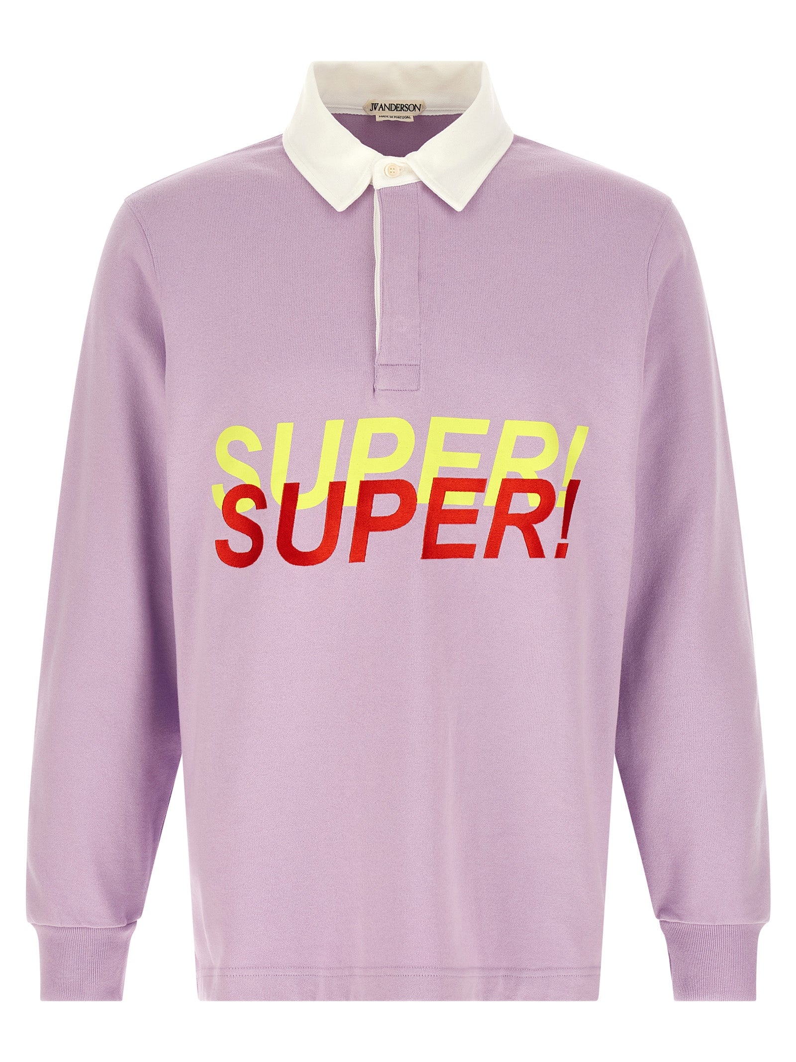 J.W.Anderson Lila Baumwoll-Poloshirt