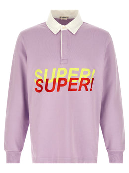 J.W.Anderson Lila Baumwoll-Poloshirt