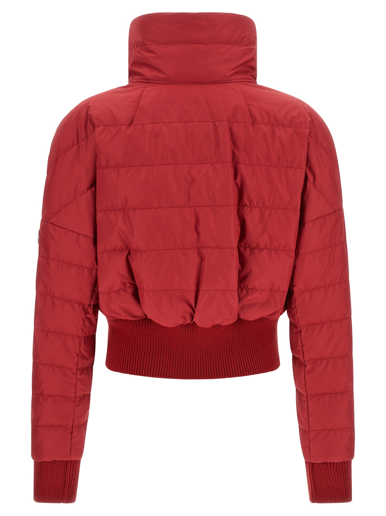 Rick Owens Mehrfarbige Polyester-Jacke in voller Länge