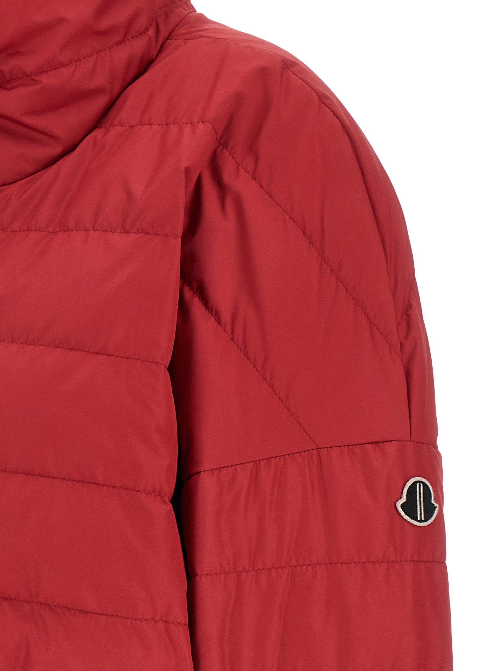 Rick Owens Mehrfarbige Polyester-Jacke in voller Länge