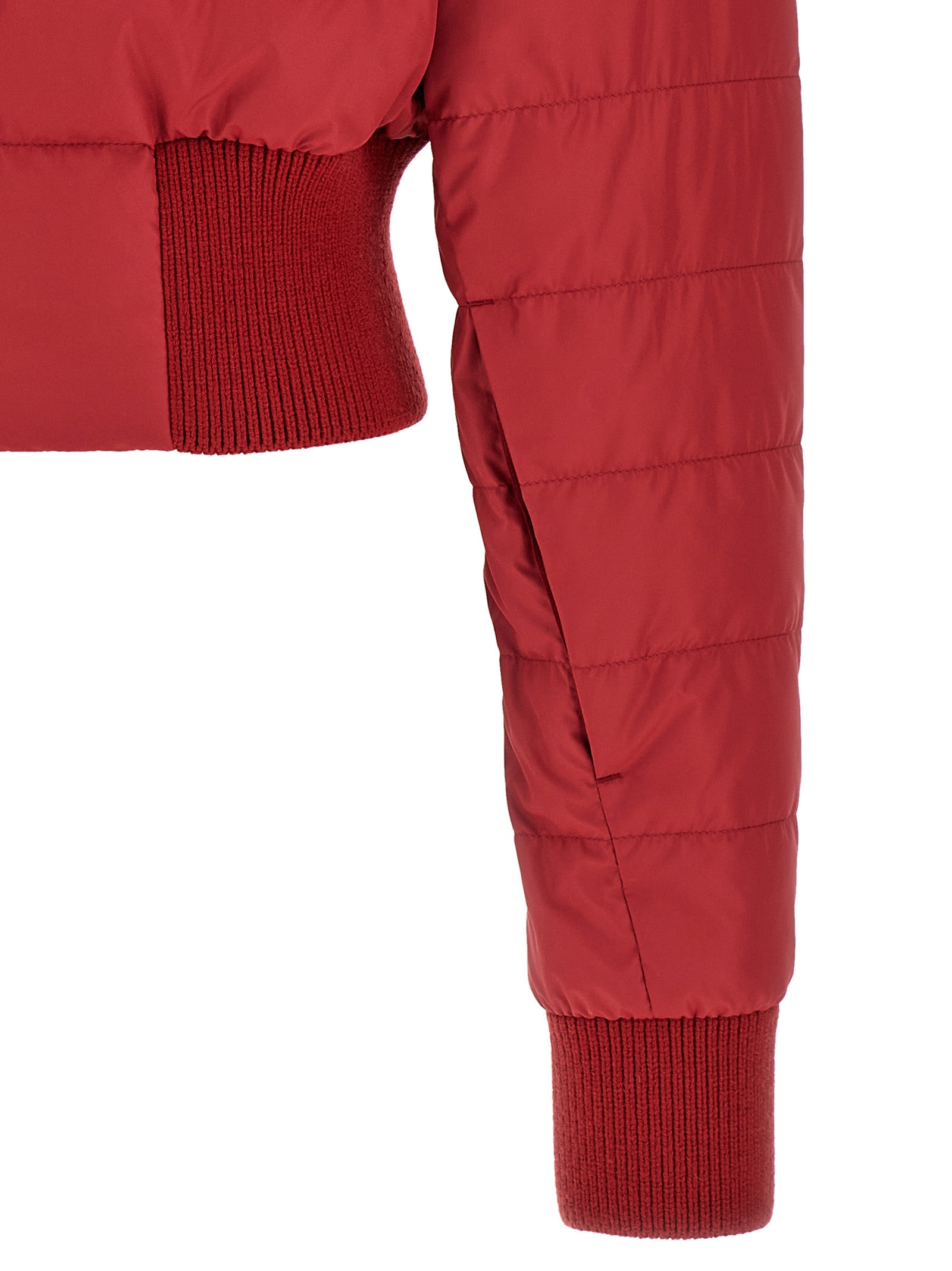 Rick Owens Mehrfarbige Polyester-Jacke in voller Länge