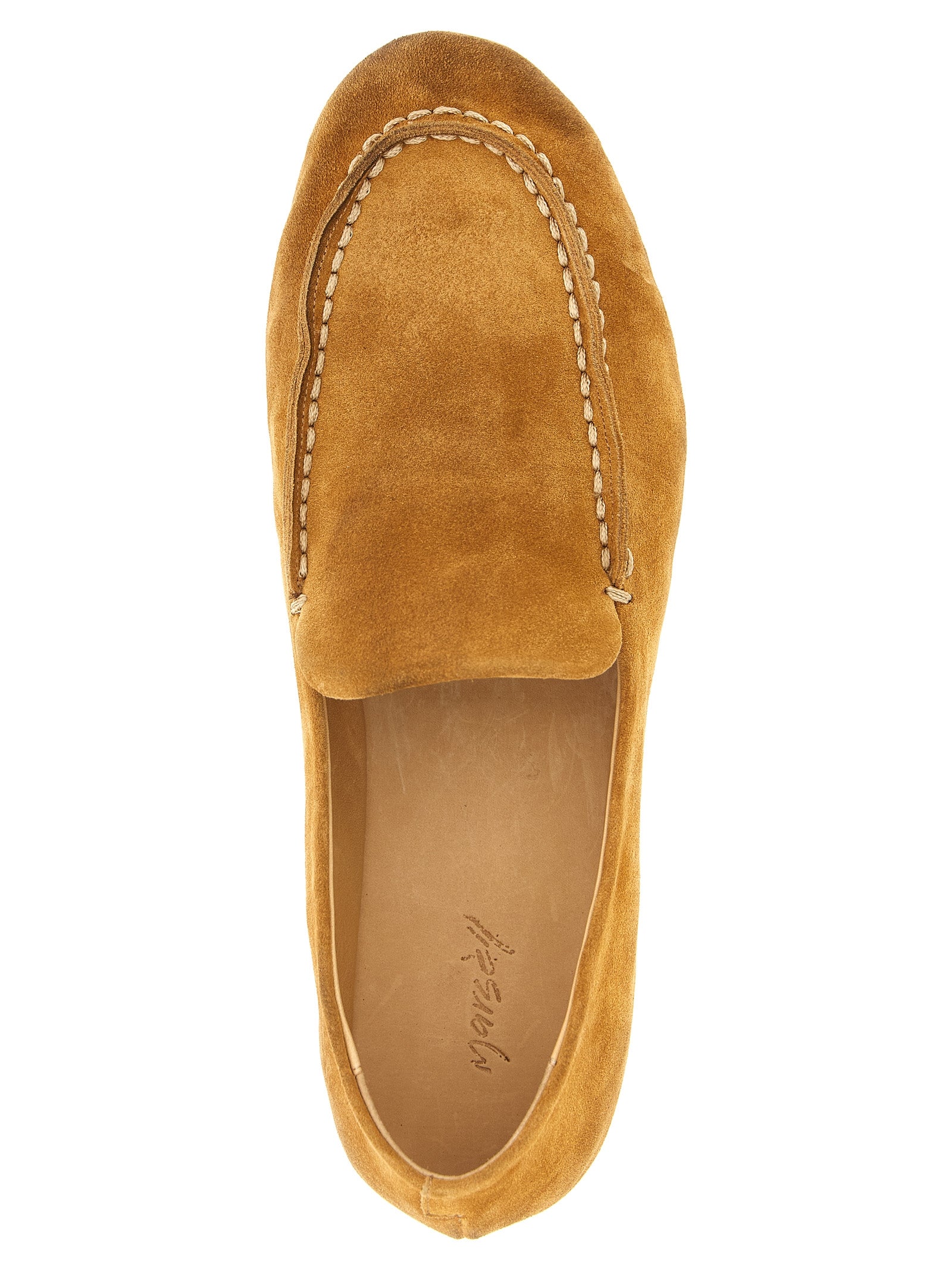Marsell Braune Kalbsleder-Slipper