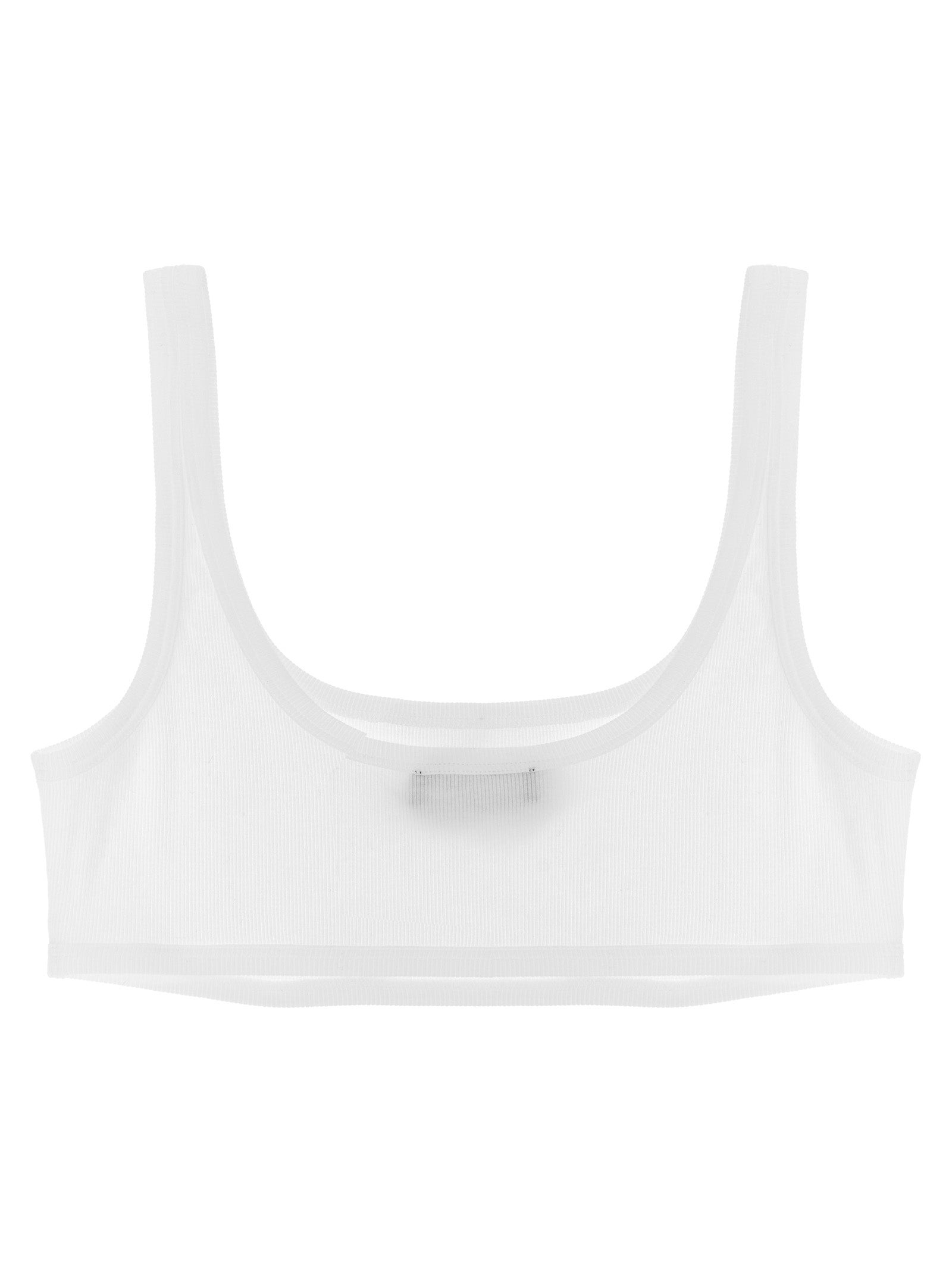 Versace Weißer Baumwoll-BH
