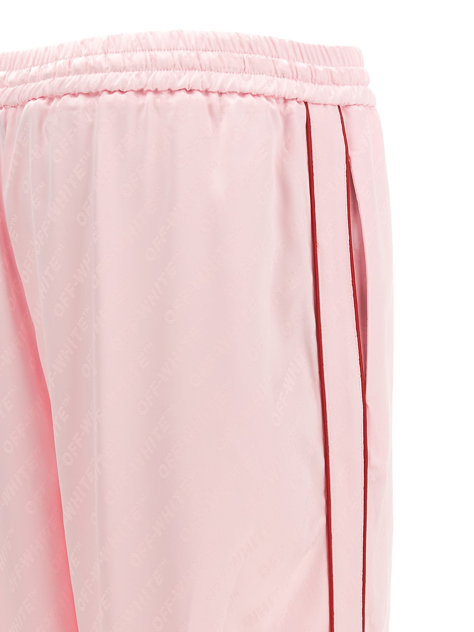 Off-White Mehrfarbige Freizeithose aus Viskose