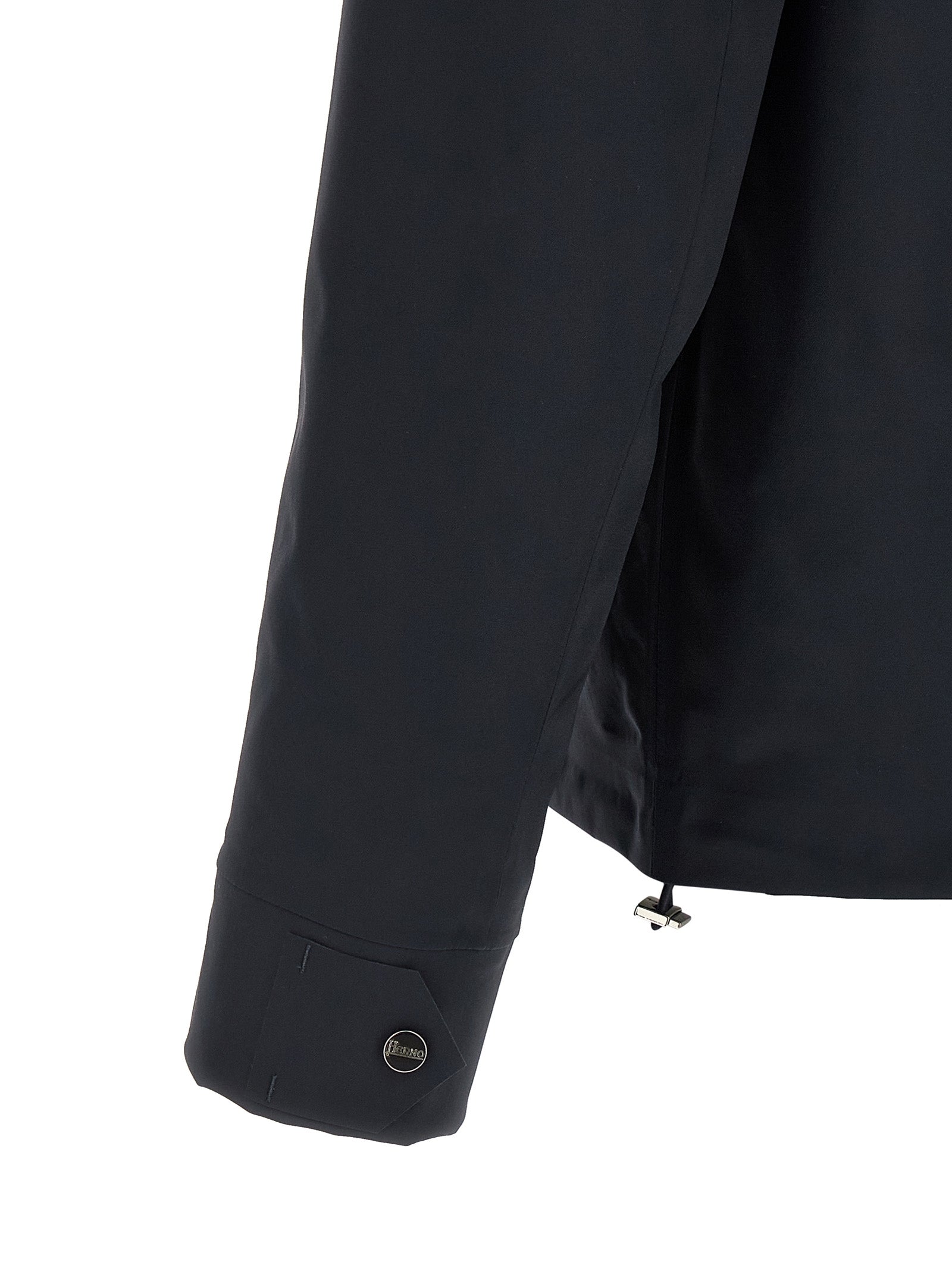 Herno Blaue Shell-Jacke aus Polyamid