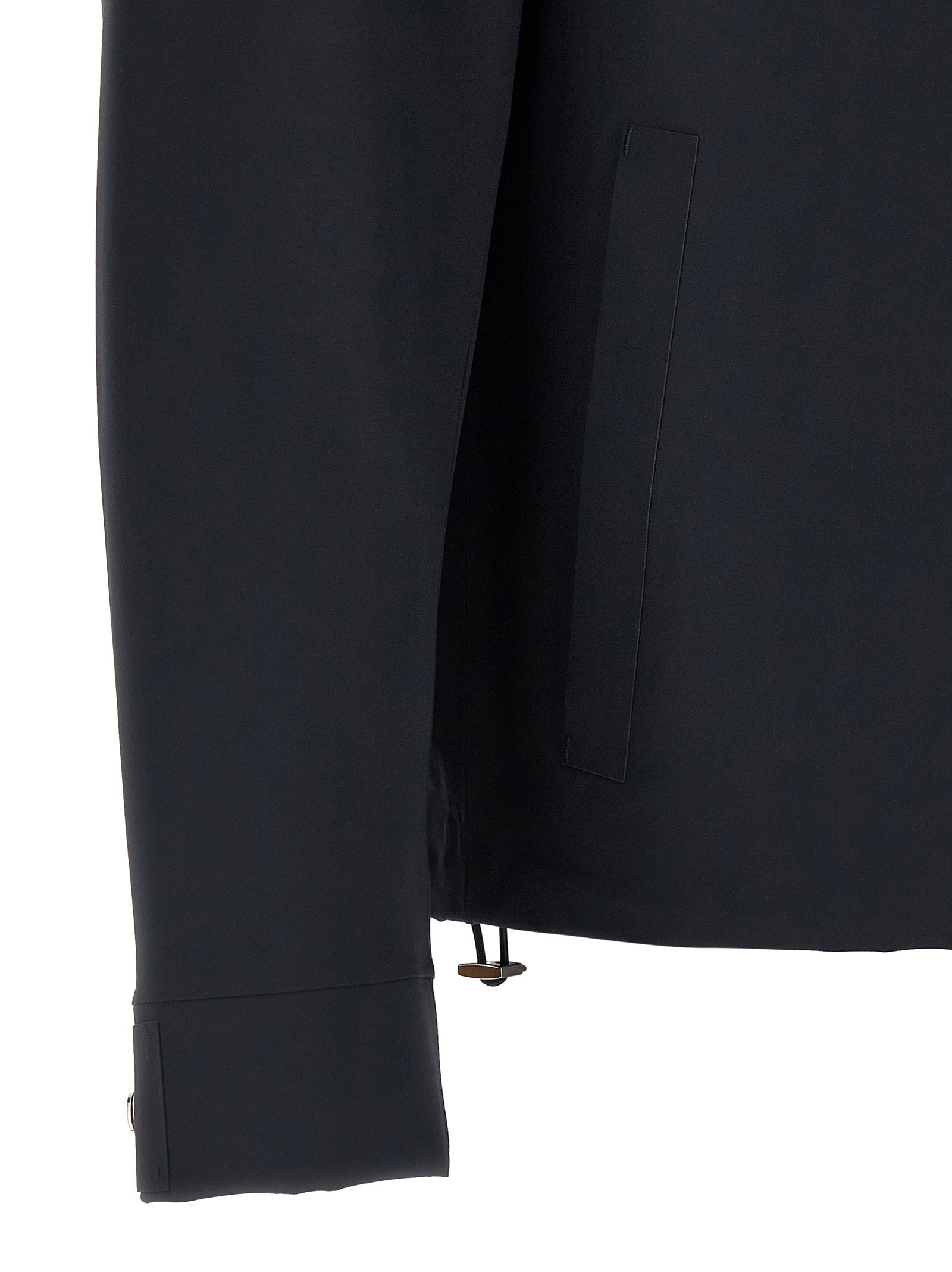 Herno Blaue Shell-Jacke aus Polyamid