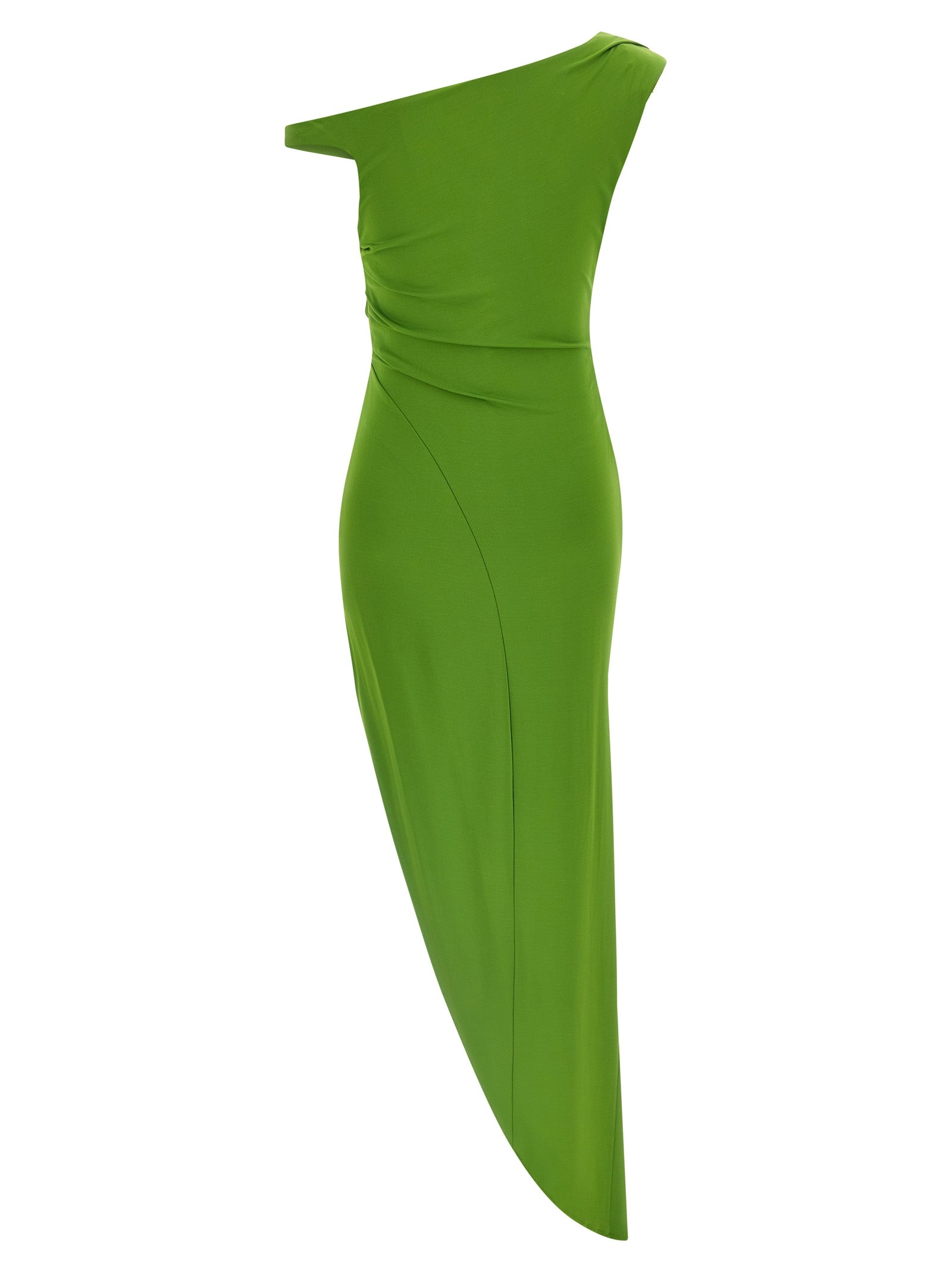 Elisabetta Franchi Zweifarbige Viskose-Maxikleid
