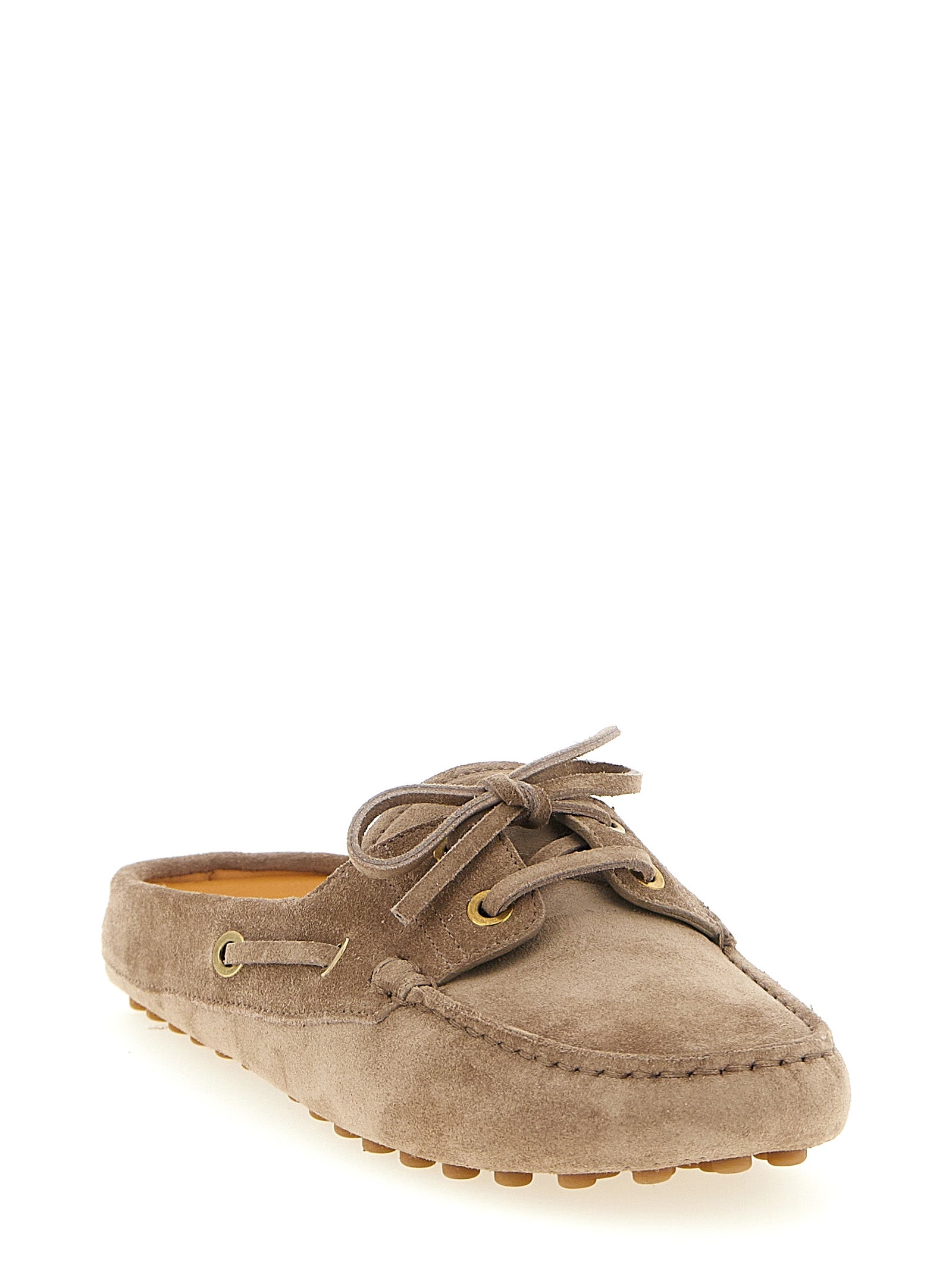 Tod's Beige Kalbsleder Ballerinas