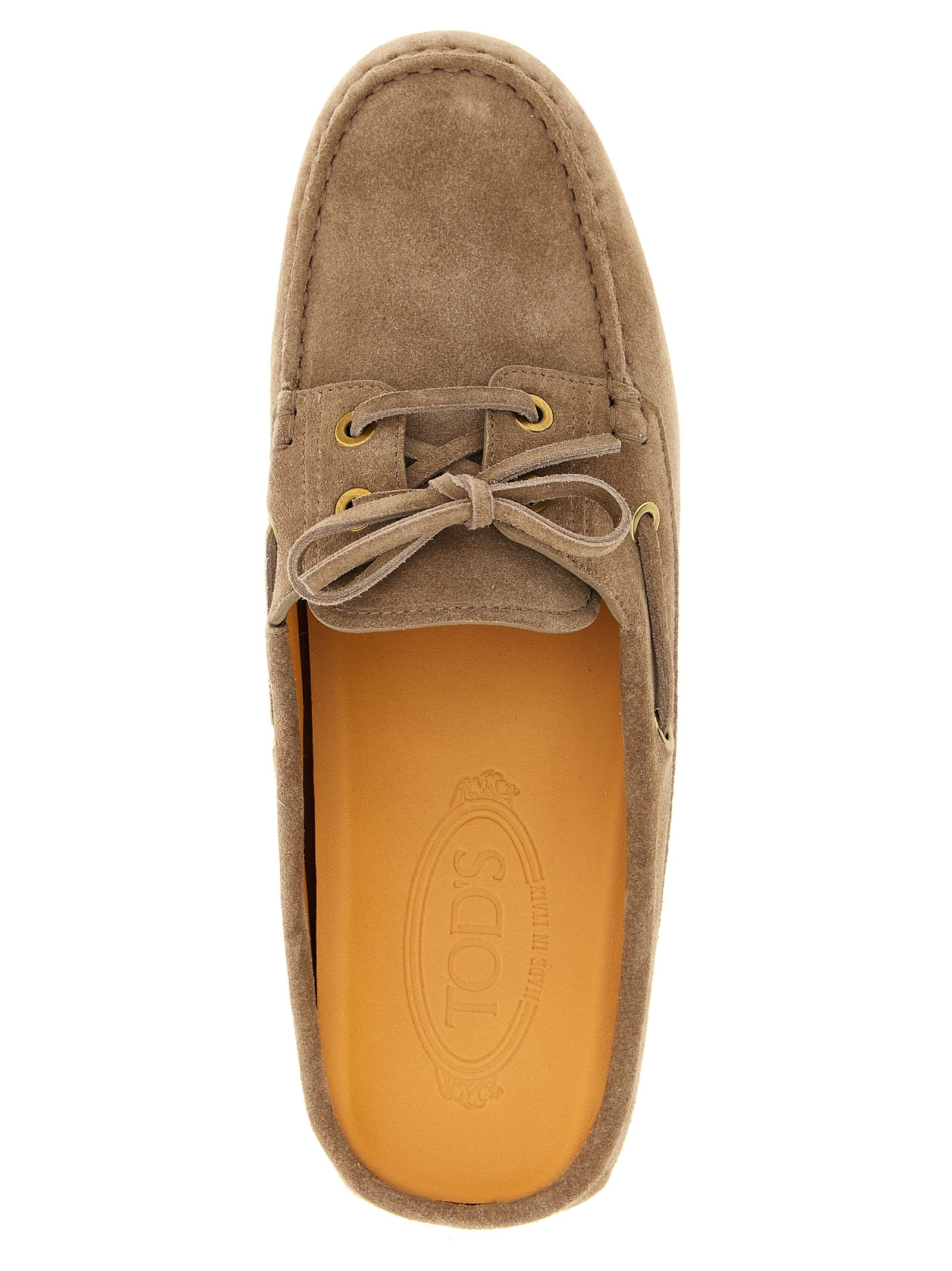 Tod's Beige Kalbsleder Ballerinas