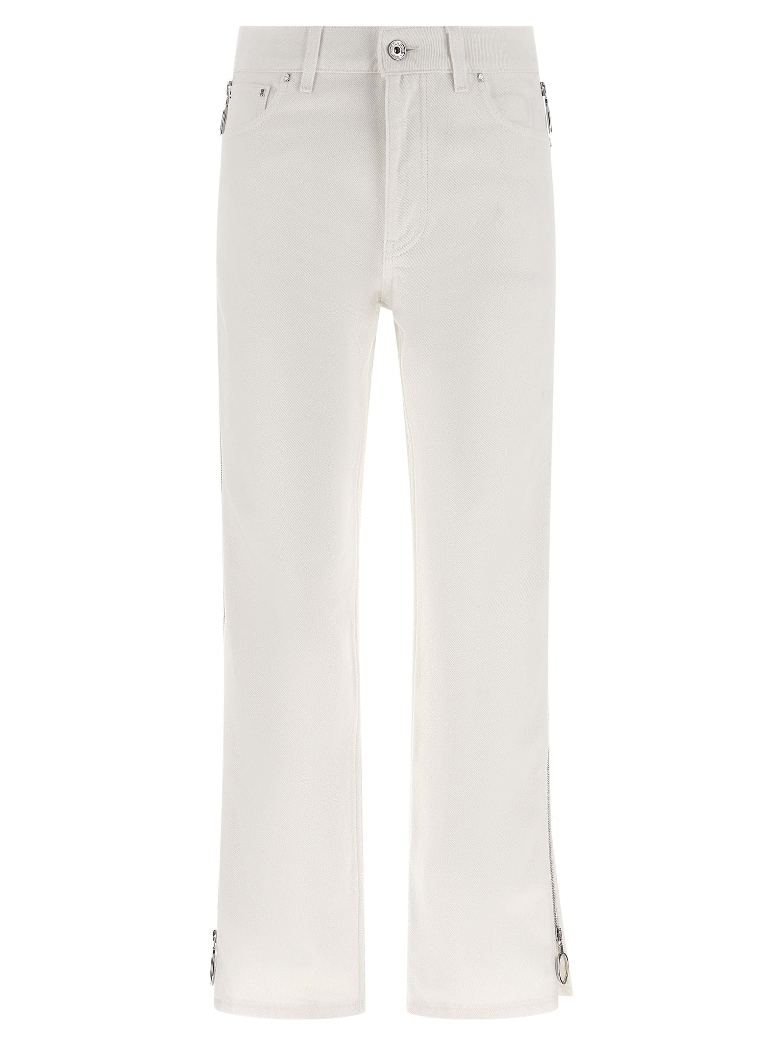 Paco Rabanne Weiße Baumwoll-Jeans Denim