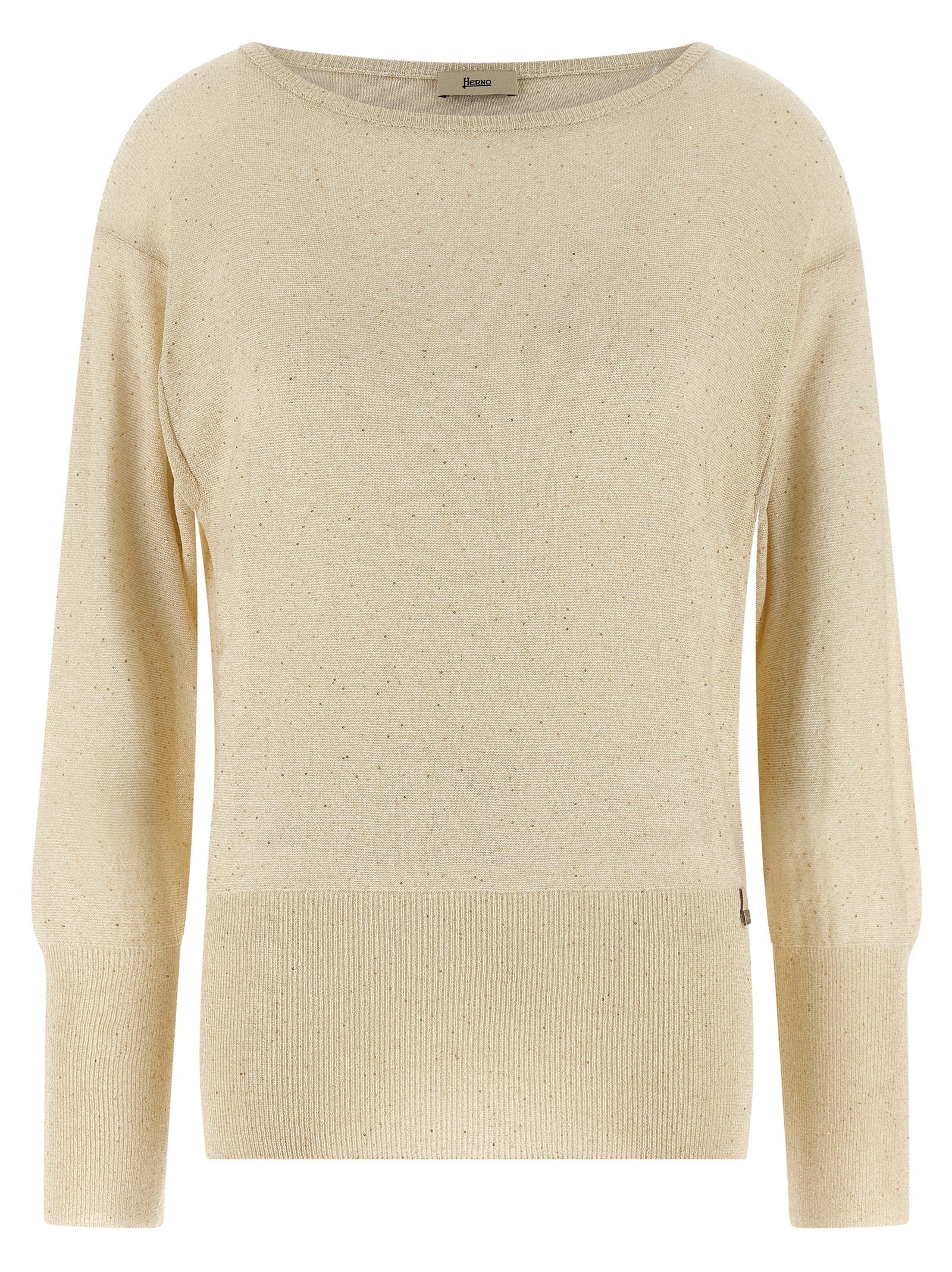 Herno Beige Viskose Cardigan
